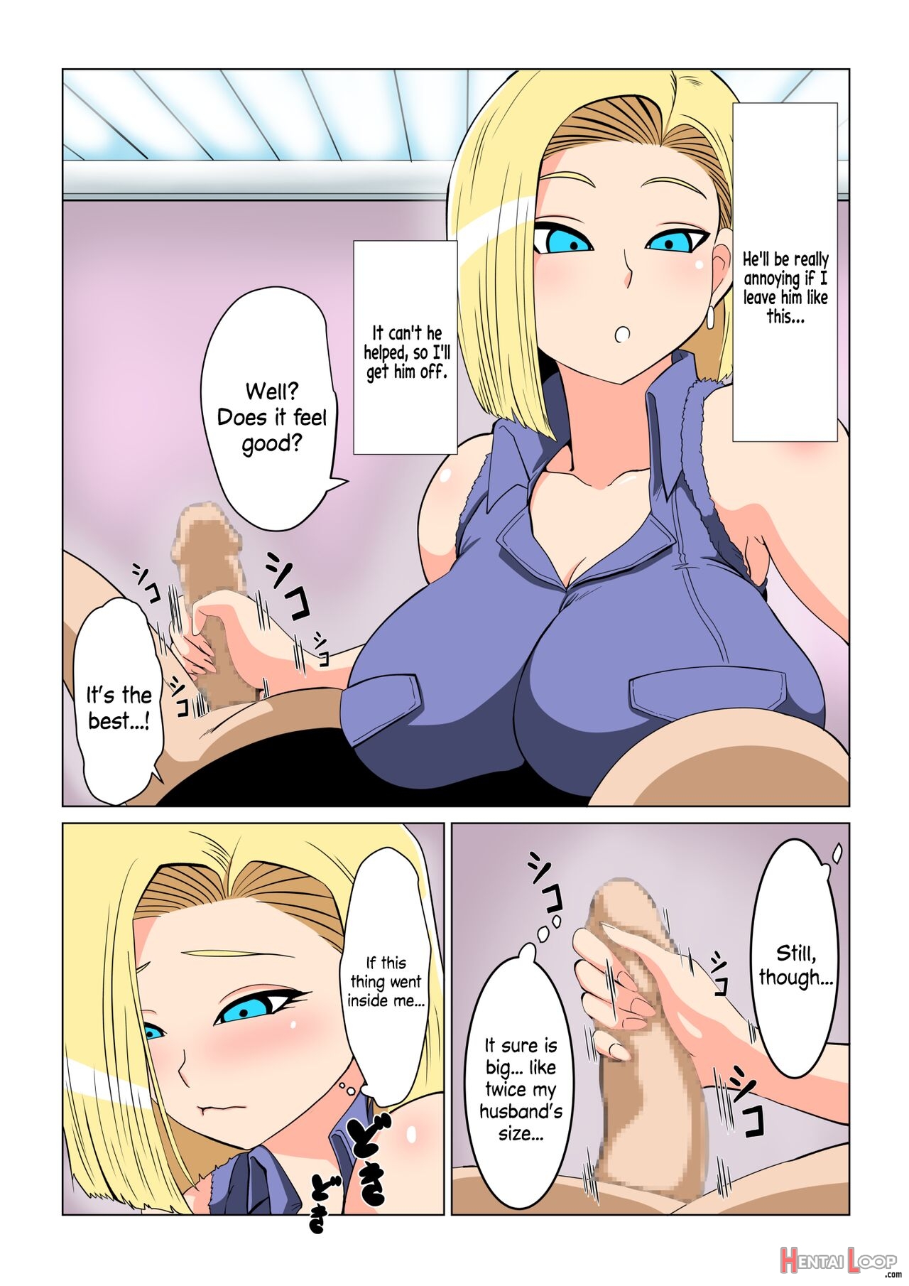 Dragon-hole Blonde Housewife Edition page 5