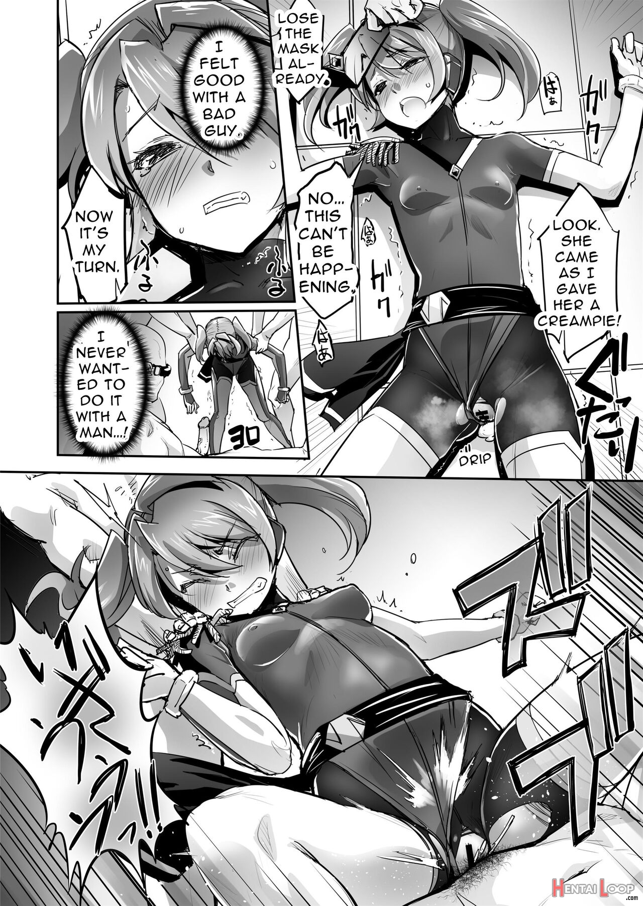 Enhyou Souki Twin Curely Yuri Heroine Wa Otoko No Chinpo Ni Haiboku Suru Zenpen page 19