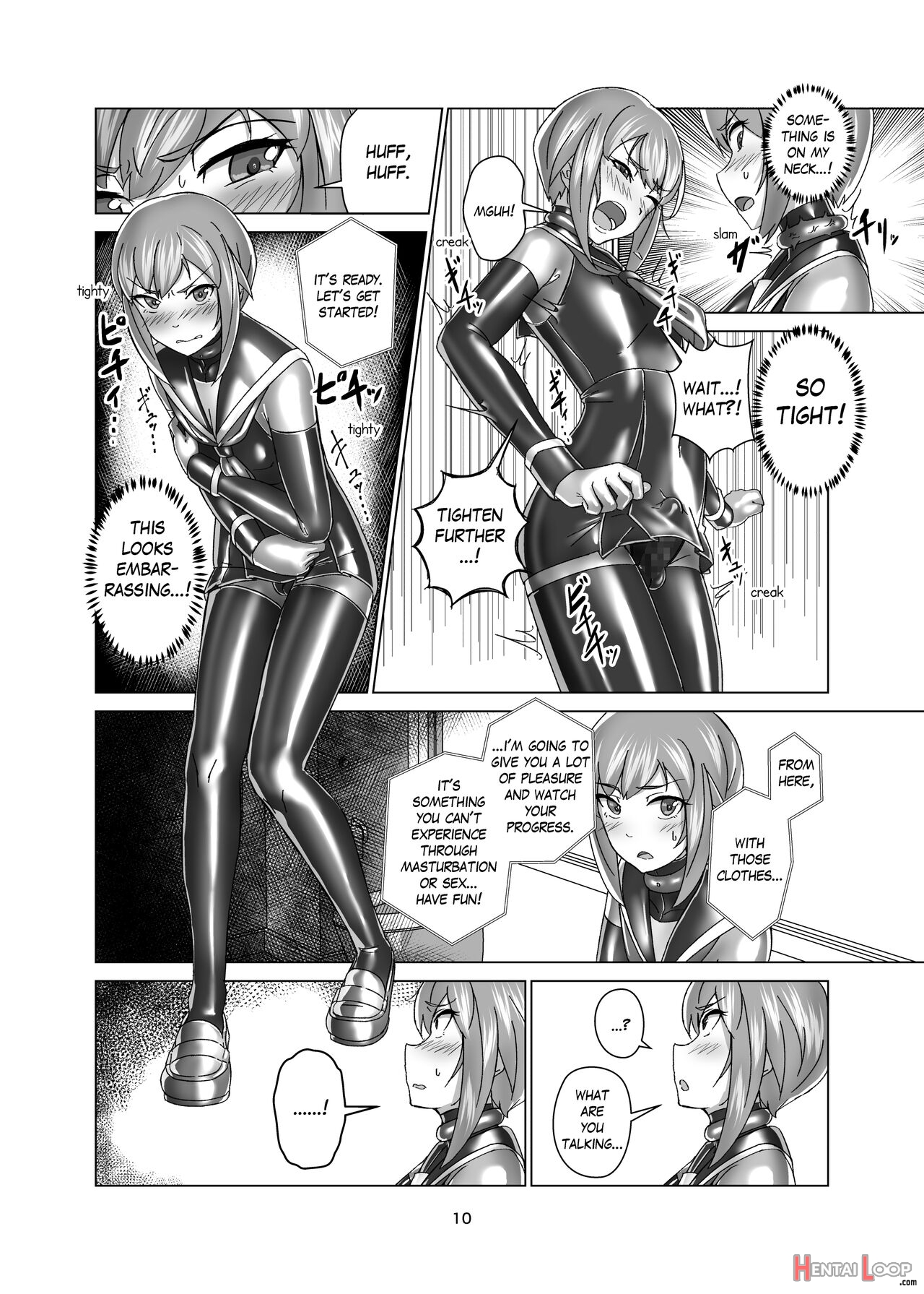 Extreme Bondage And Mesuiki Costume Test With You page 10