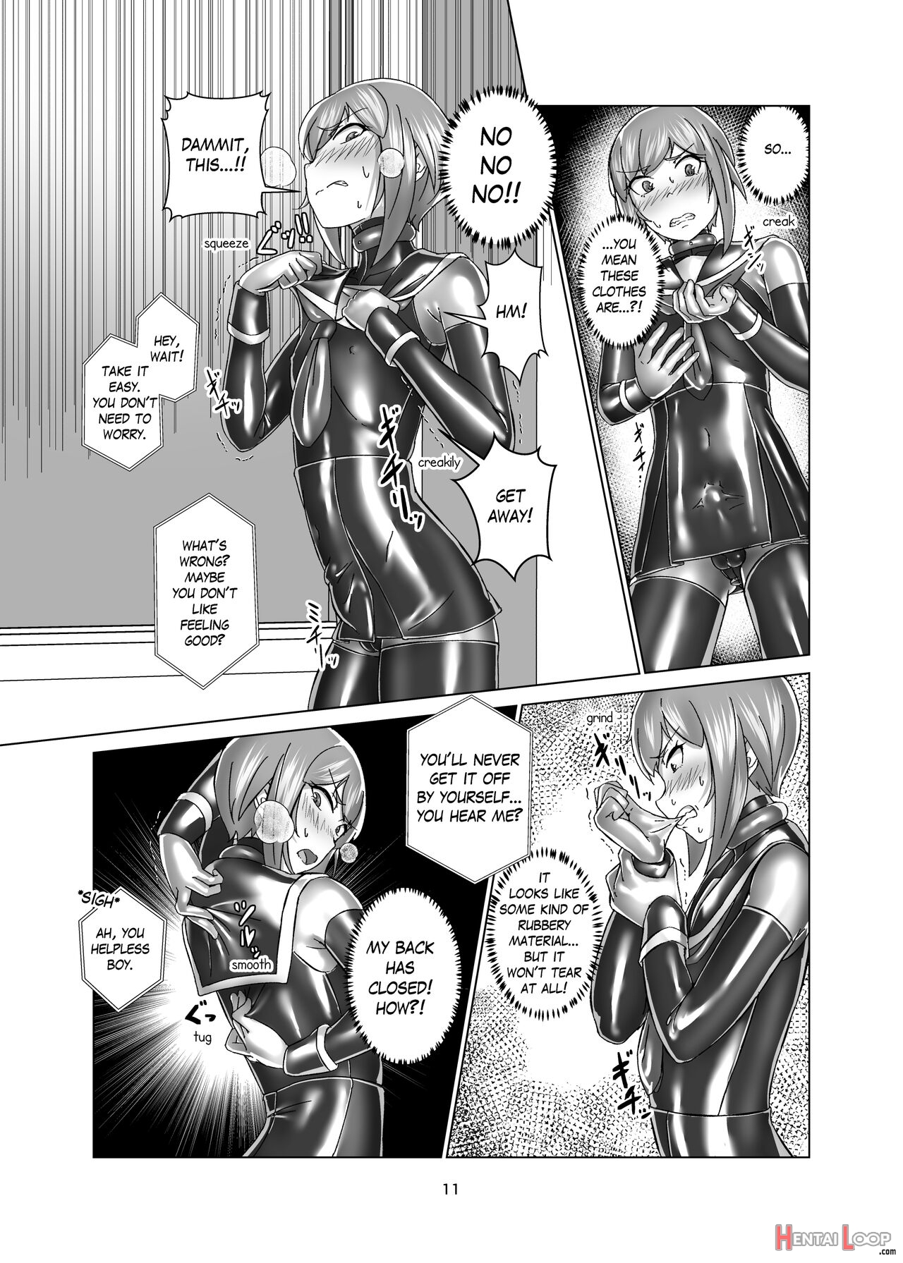 Extreme Bondage And Mesuiki Costume Test With You page 11