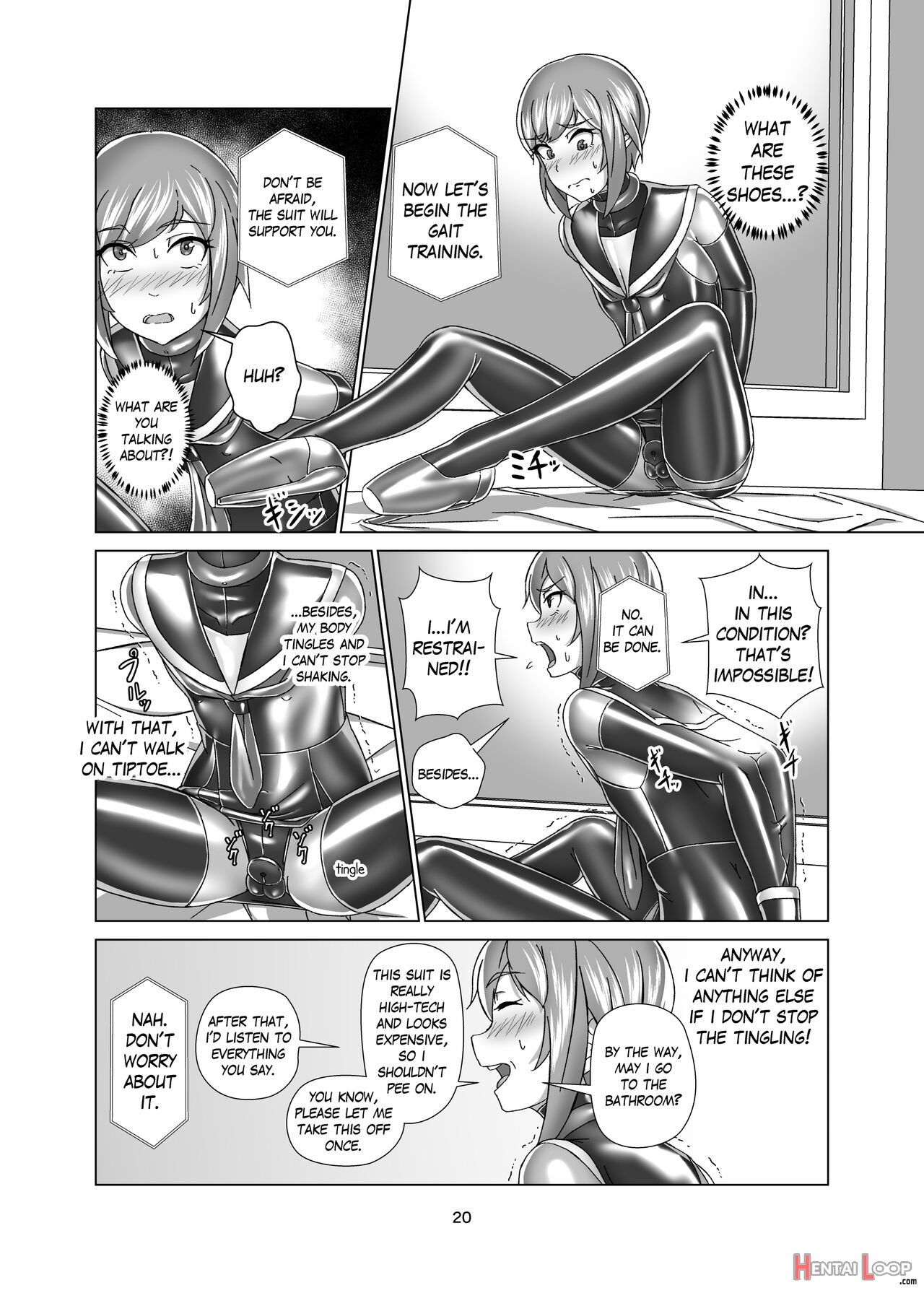 Extreme Bondage And Mesuiki Costume Test With You page 20