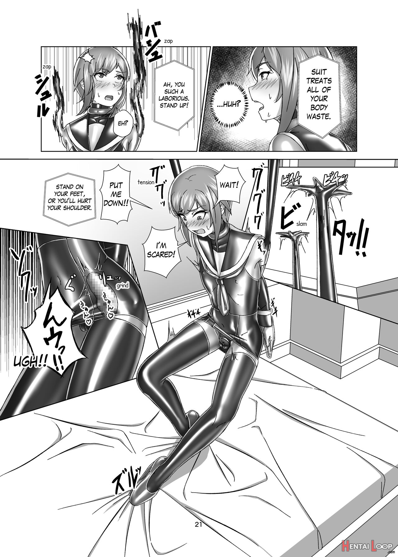 Extreme Bondage And Mesuiki Costume Test With You page 21