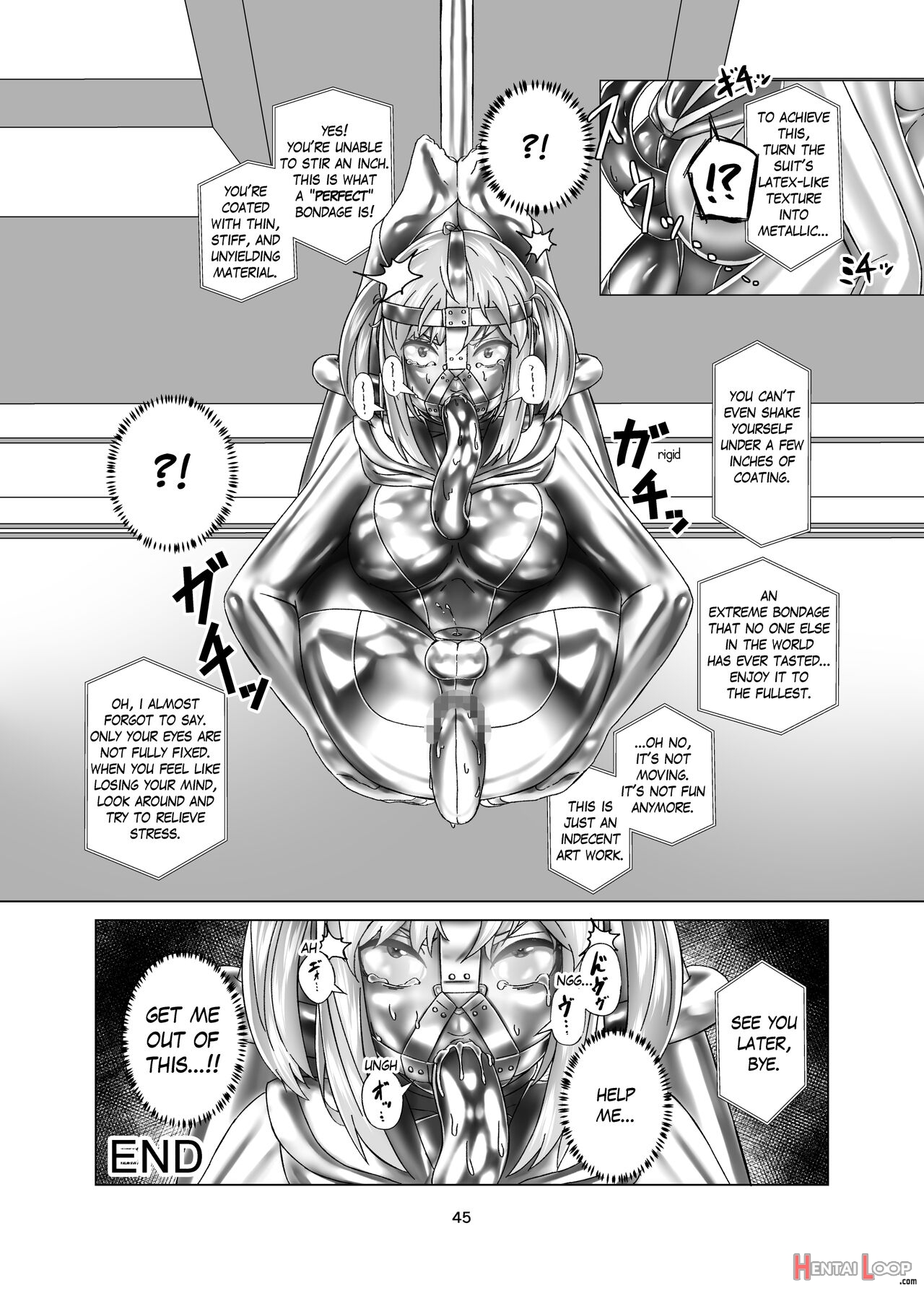 Extreme Bondage And Mesuiki Costume Test With You page 45