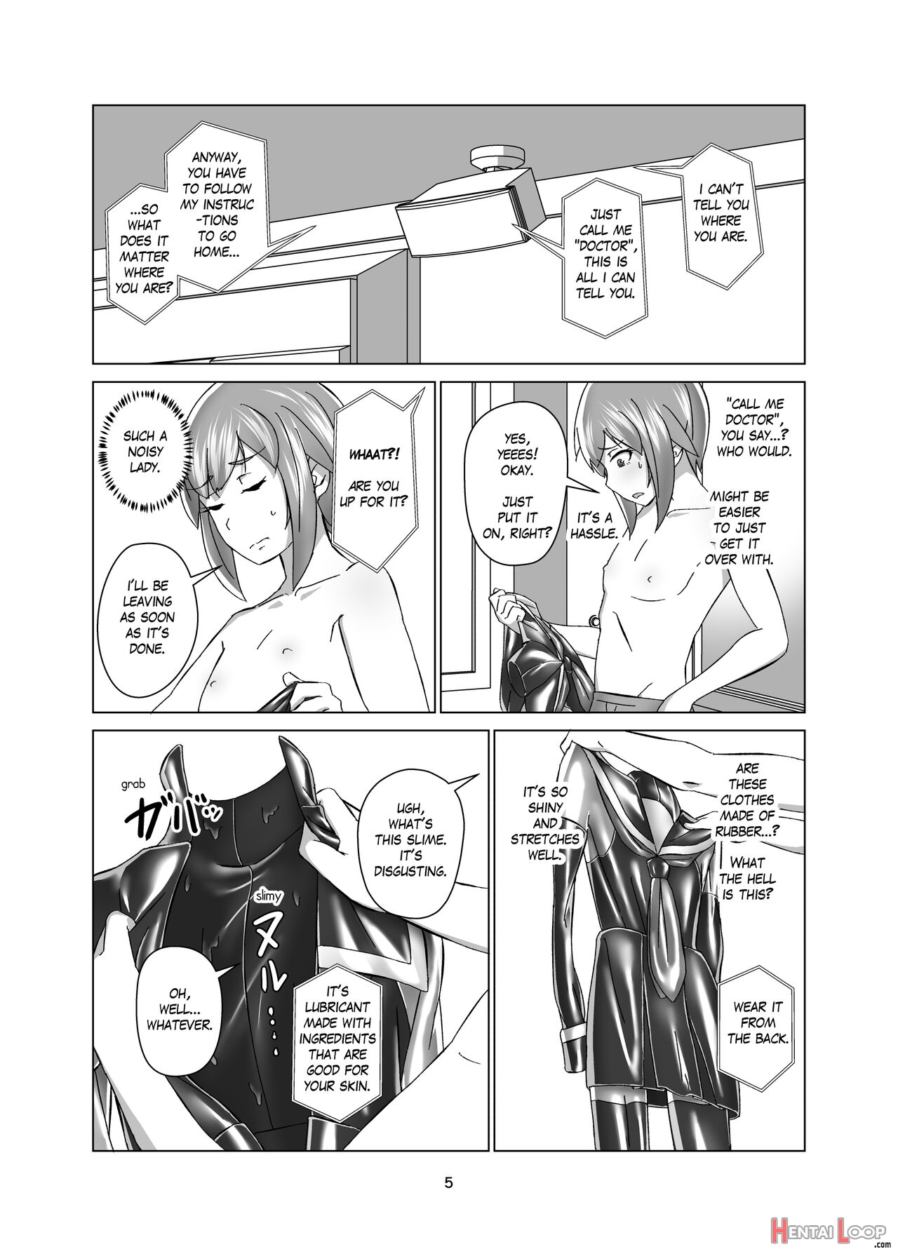 Extreme Bondage And Mesuiki Costume Test With You page 5