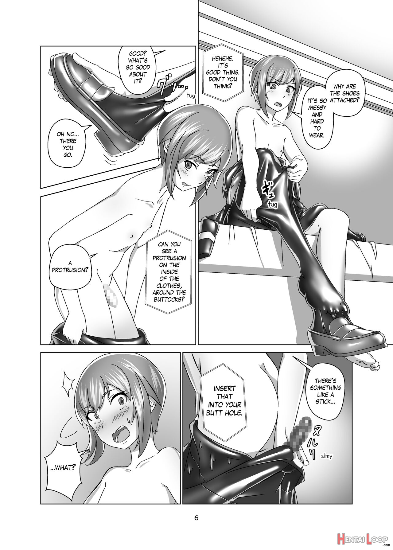 Extreme Bondage And Mesuiki Costume Test With You page 6