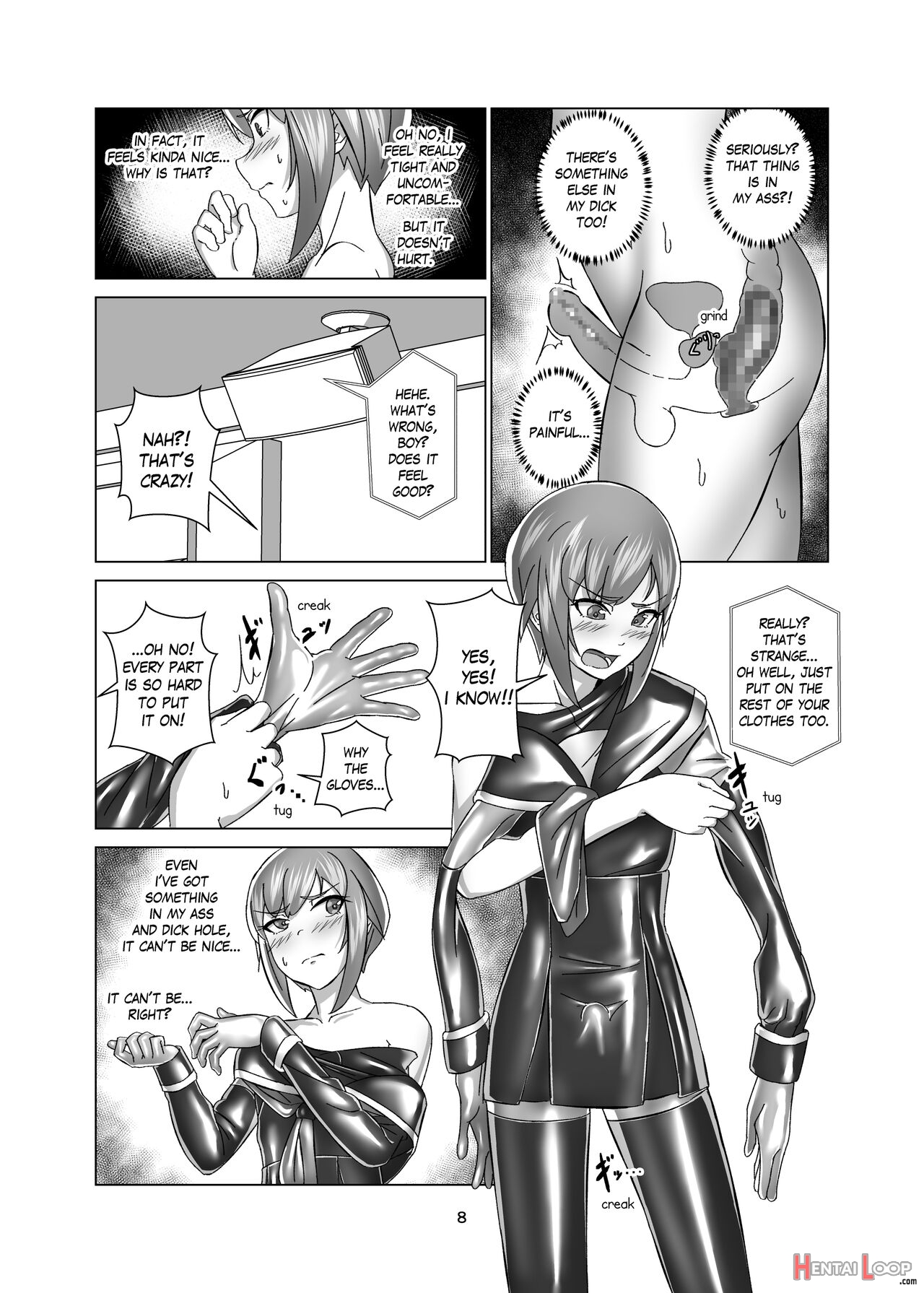 Extreme Bondage And Mesuiki Costume Test With You page 8
