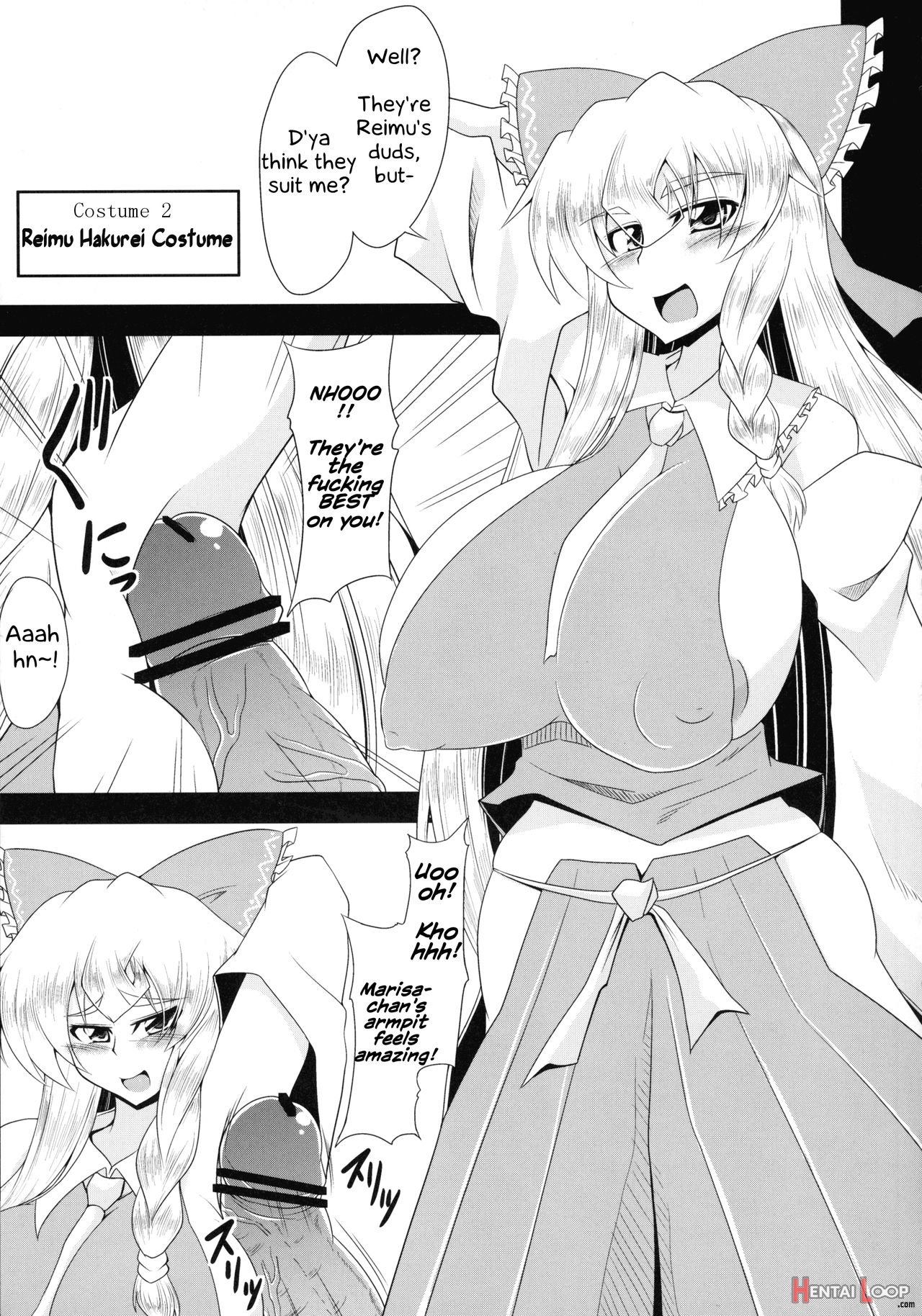 Glamorous Marisa -cosplay Ecchi Hen- page 6