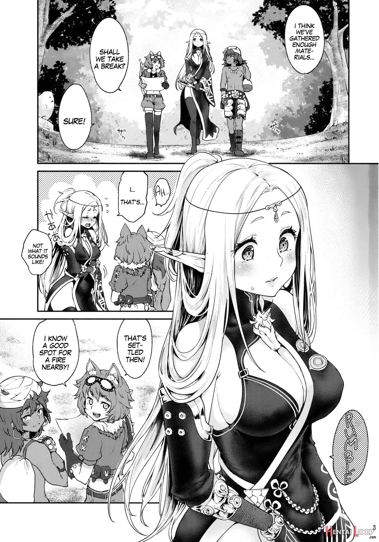 Hajimete No Sekaiju Extra Love Potion page 2