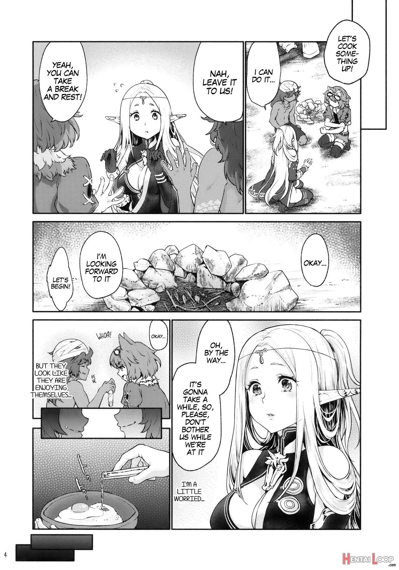 Hajimete No Sekaiju Extra Love Potion page 3