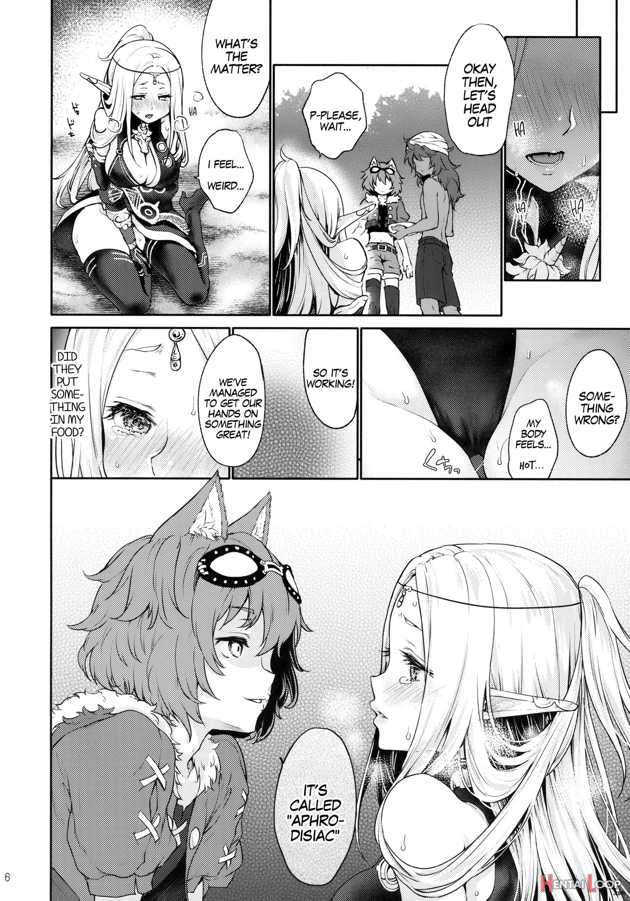 Hajimete No Sekaiju Extra Love Potion page 5
