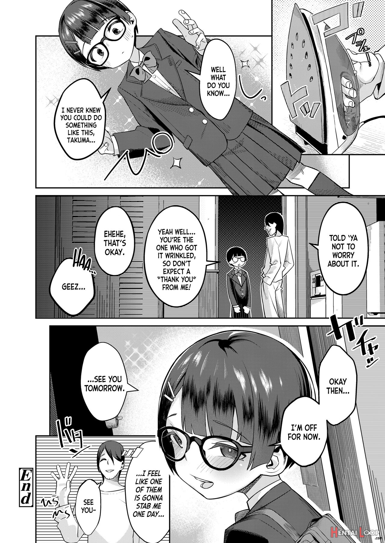 Himo To Seifuku｜the Deadbeat And The Uniform page 24