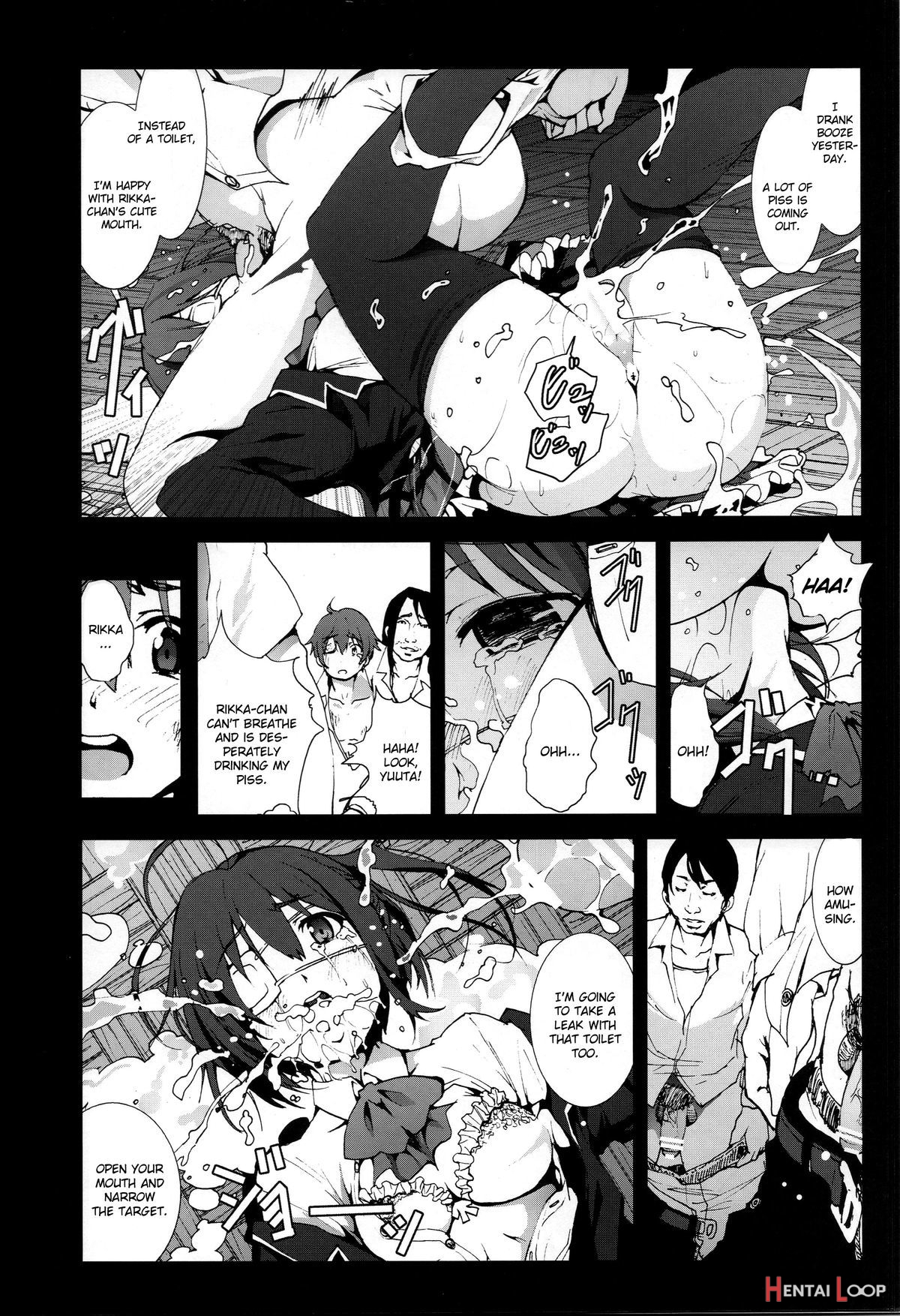 I Want To Rape Takanashi Rikka Until She Cries page 9