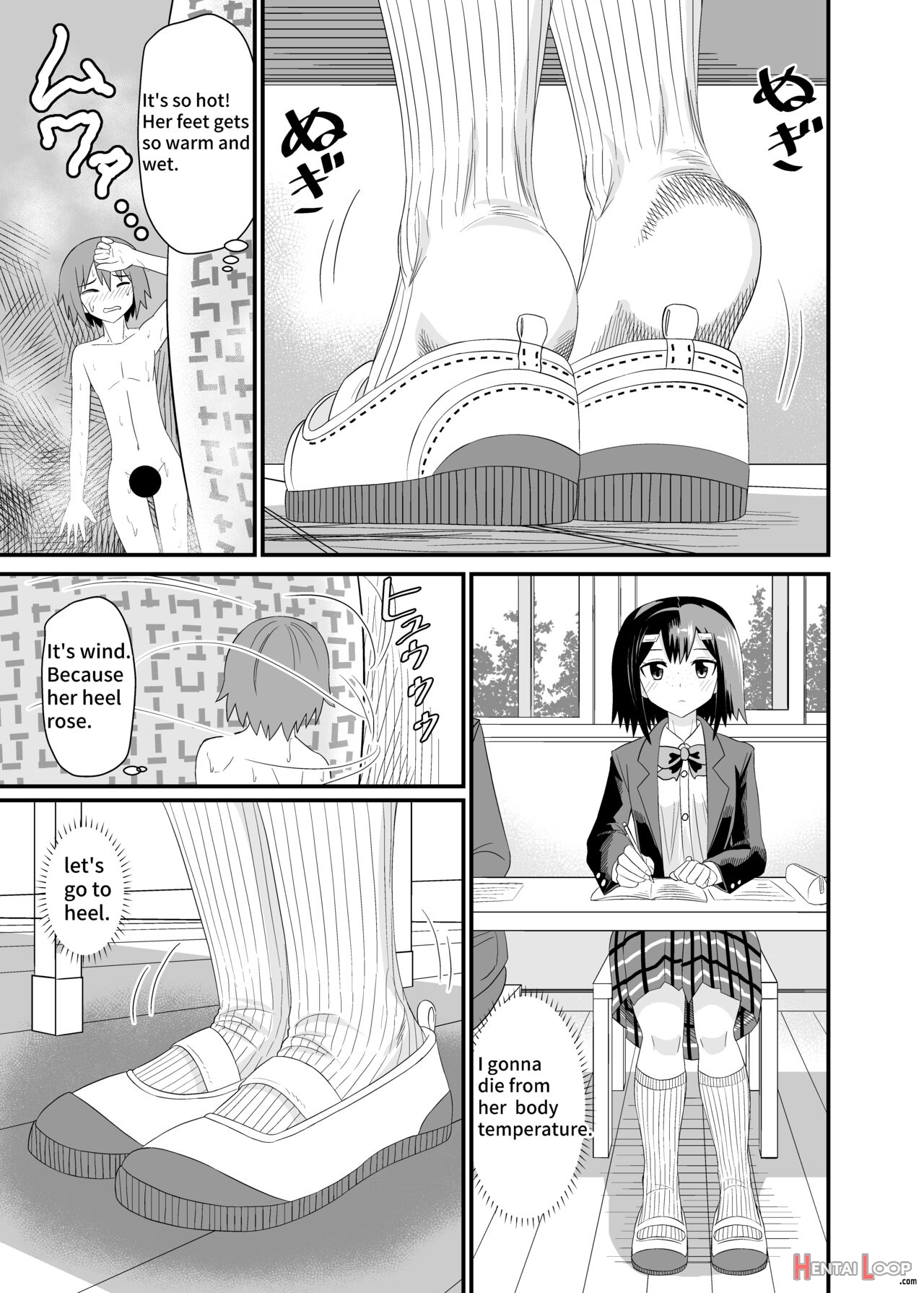 In The Shoes Of A Plain Girl page 8