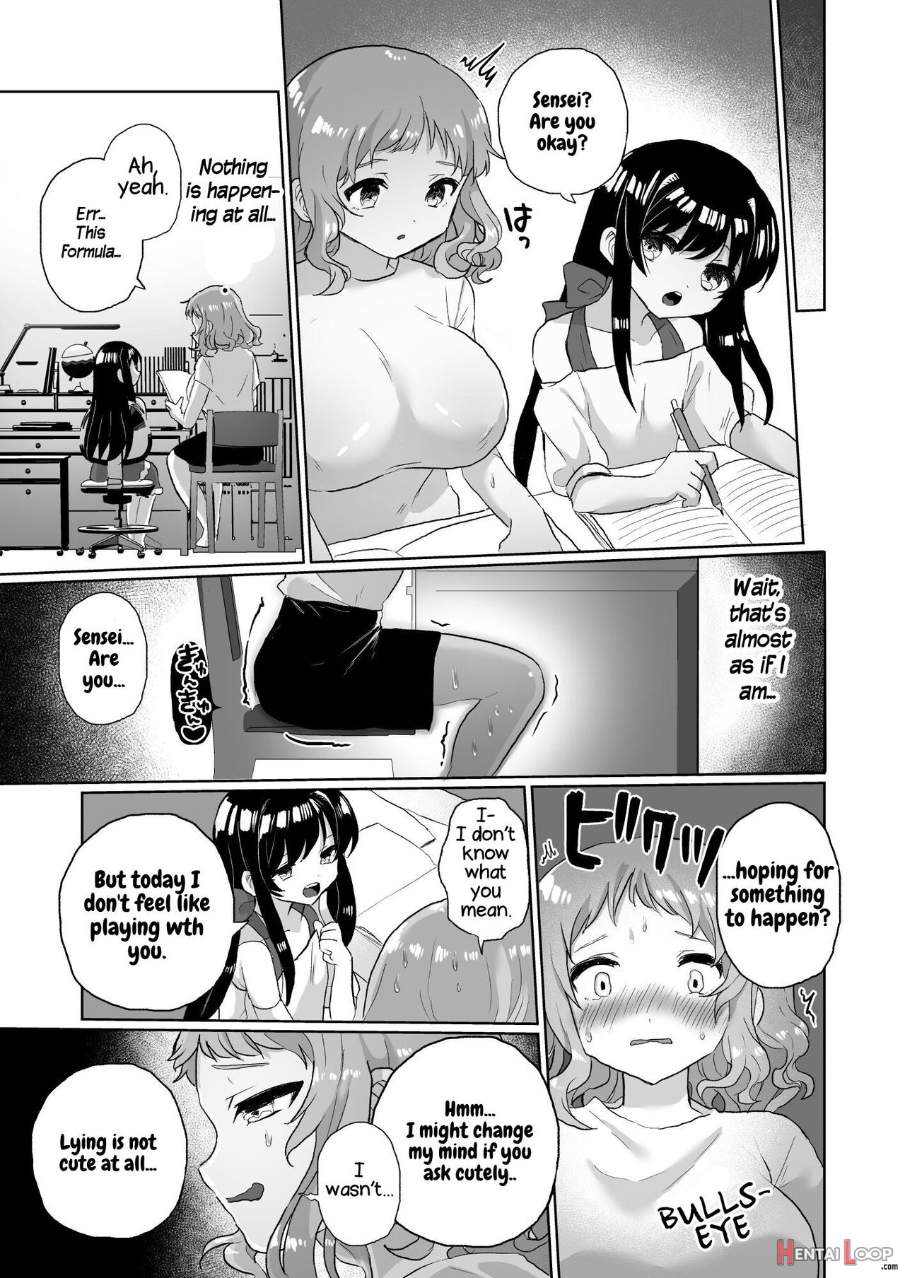 Joshidaisei Kateikyoushi, Psycho Les Gaki Ni Haibokushi Choukyou Sareru page 29