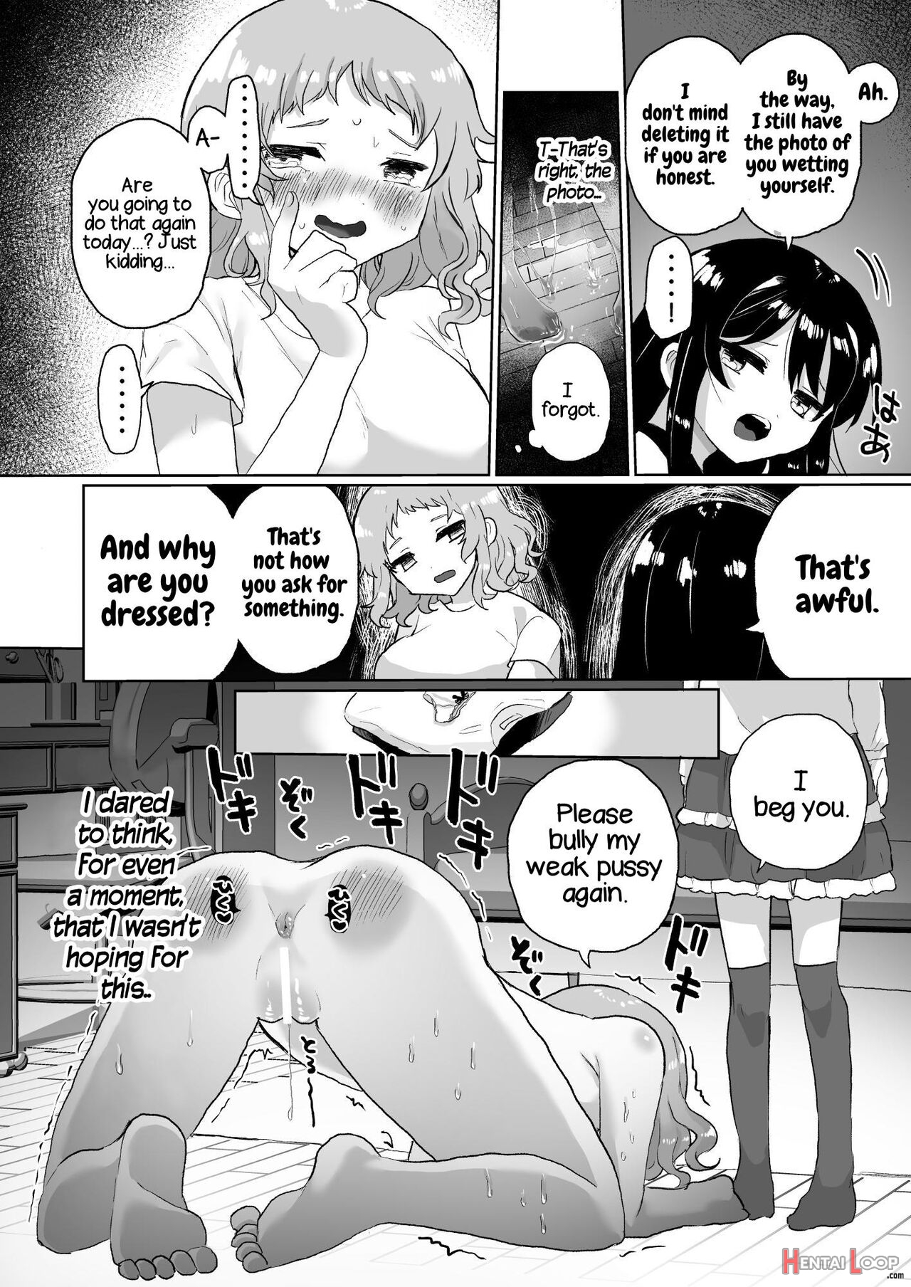 Joshidaisei Kateikyoushi, Psycho Les Gaki Ni Haibokushi Choukyou Sareru page 30