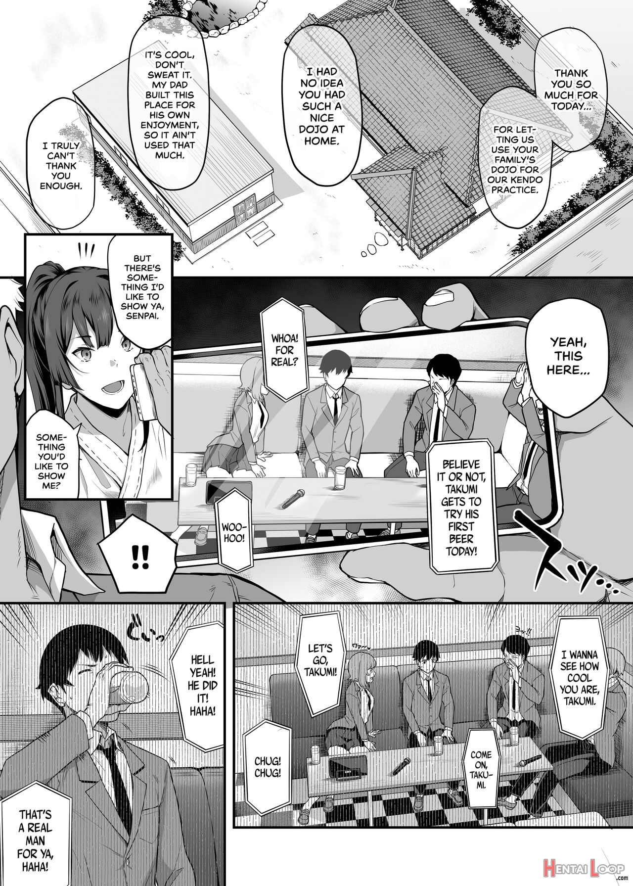 Kendoubu Shushou De Osananajimi No Bijin De Tsuyoi Boku No Kanojo Ga, Charao Ni Assari Otosareru Wake Ga Nai page 15