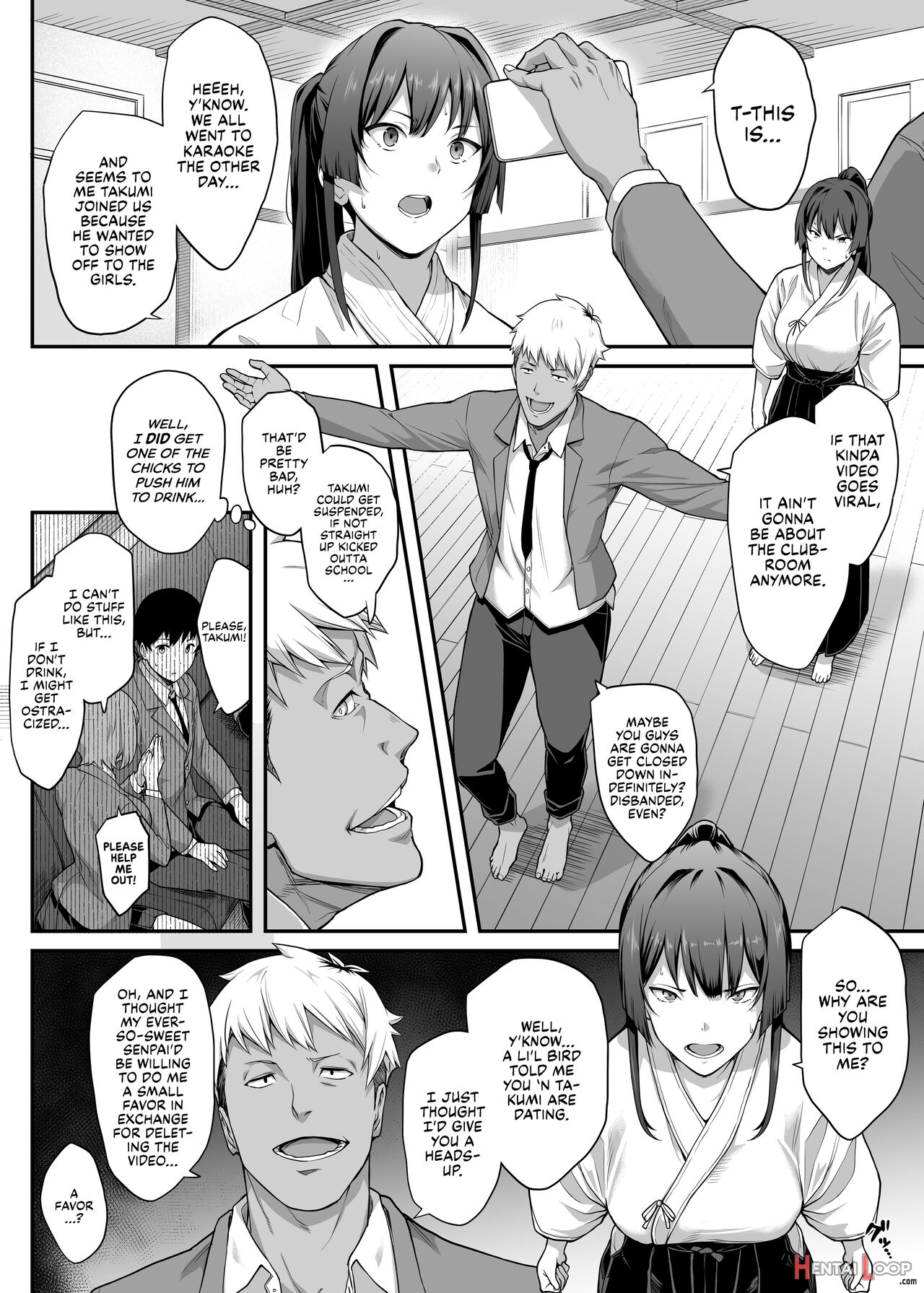 Kendoubu Shushou De Osananajimi No Bijin De Tsuyoi Boku No Kanojo Ga, Charao Ni Assari Otosareru Wake Ga Nai page 16