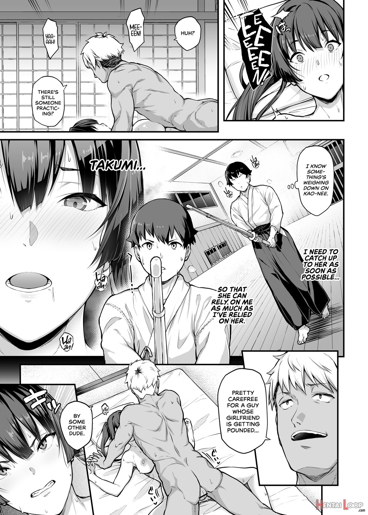 Kendoubu Shushou De Osananajimi No Bijin De Tsuyoi Boku No Kanojo Ga, Charao Ni Assari Otosareru Wake Ga Nai page 39