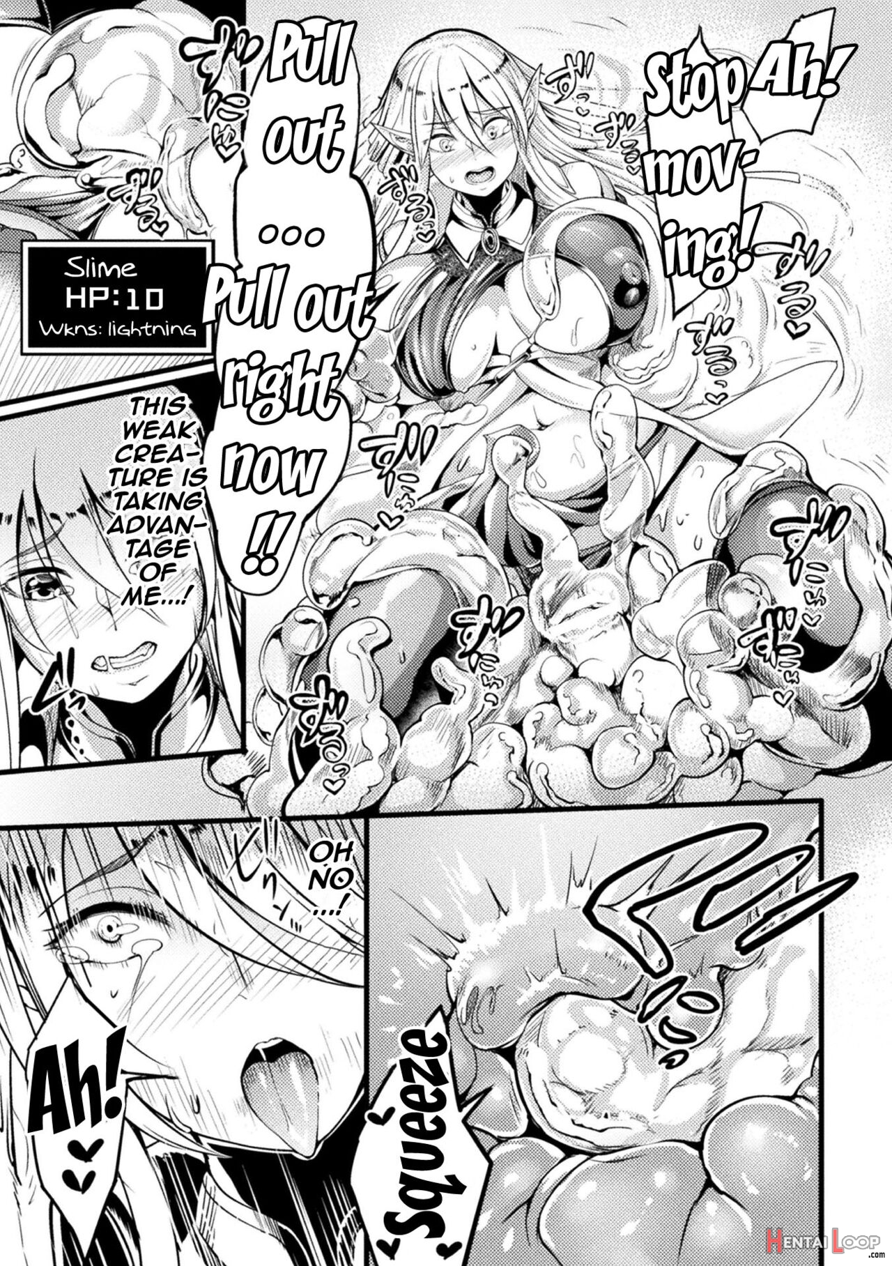 Lewd Trap Dungeon! The Elf Hunting Tentacle Hole Ep.1-3 page 11