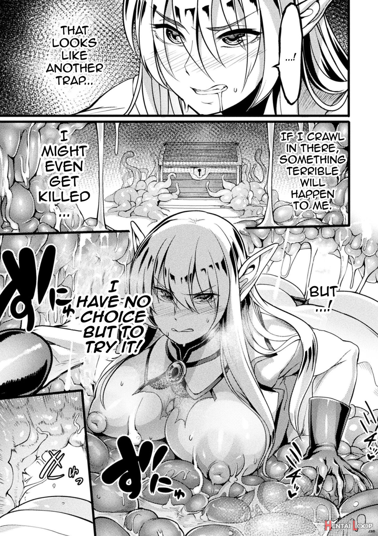 Lewd Trap Dungeon! The Elf Hunting Tentacle Hole Ep.1-3 page 17