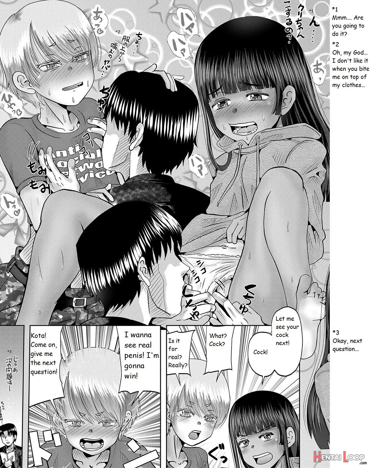 Little Girl Harem Impregnation Island page 184