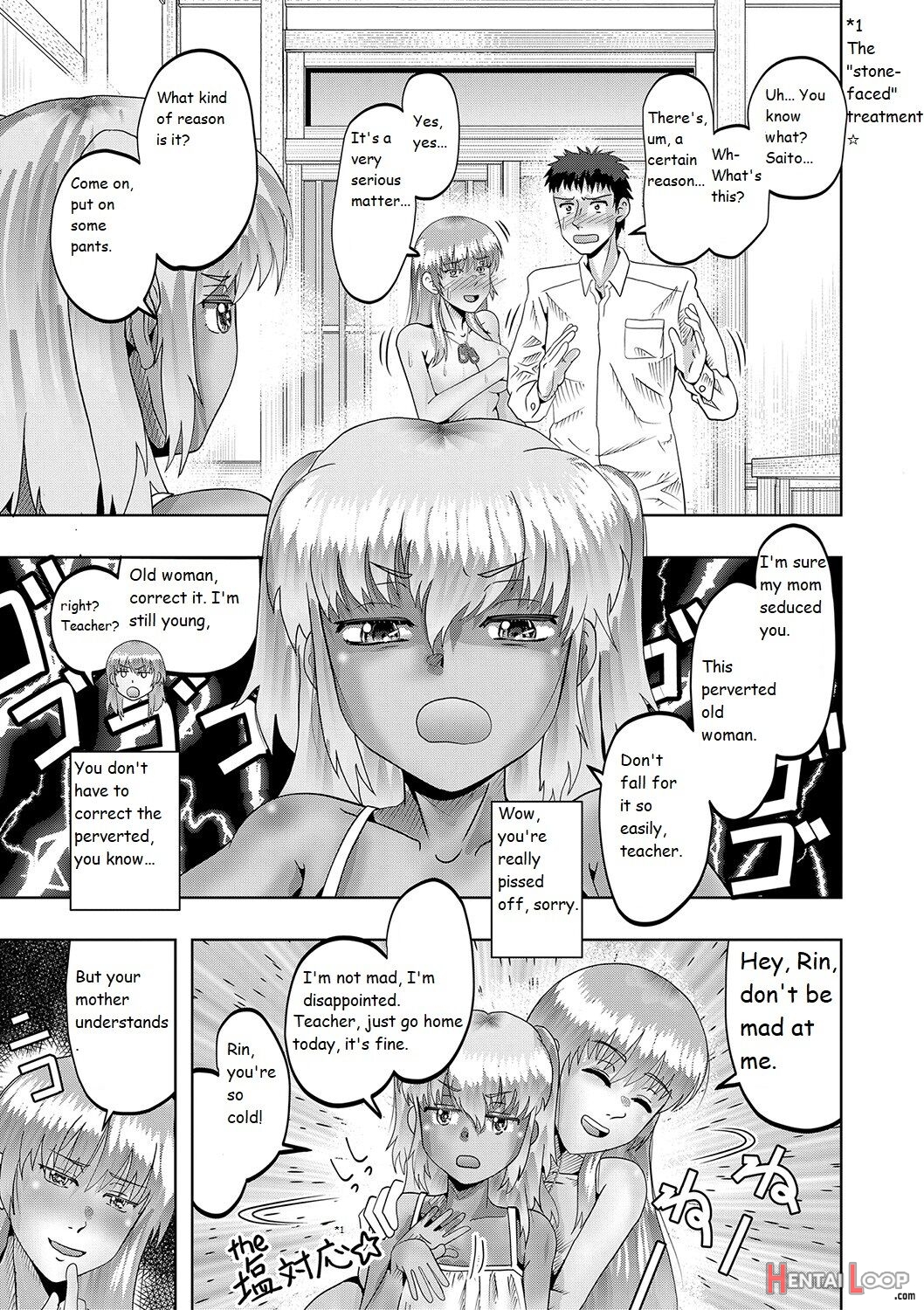 Little Girl Harem Impregnation Island page 82