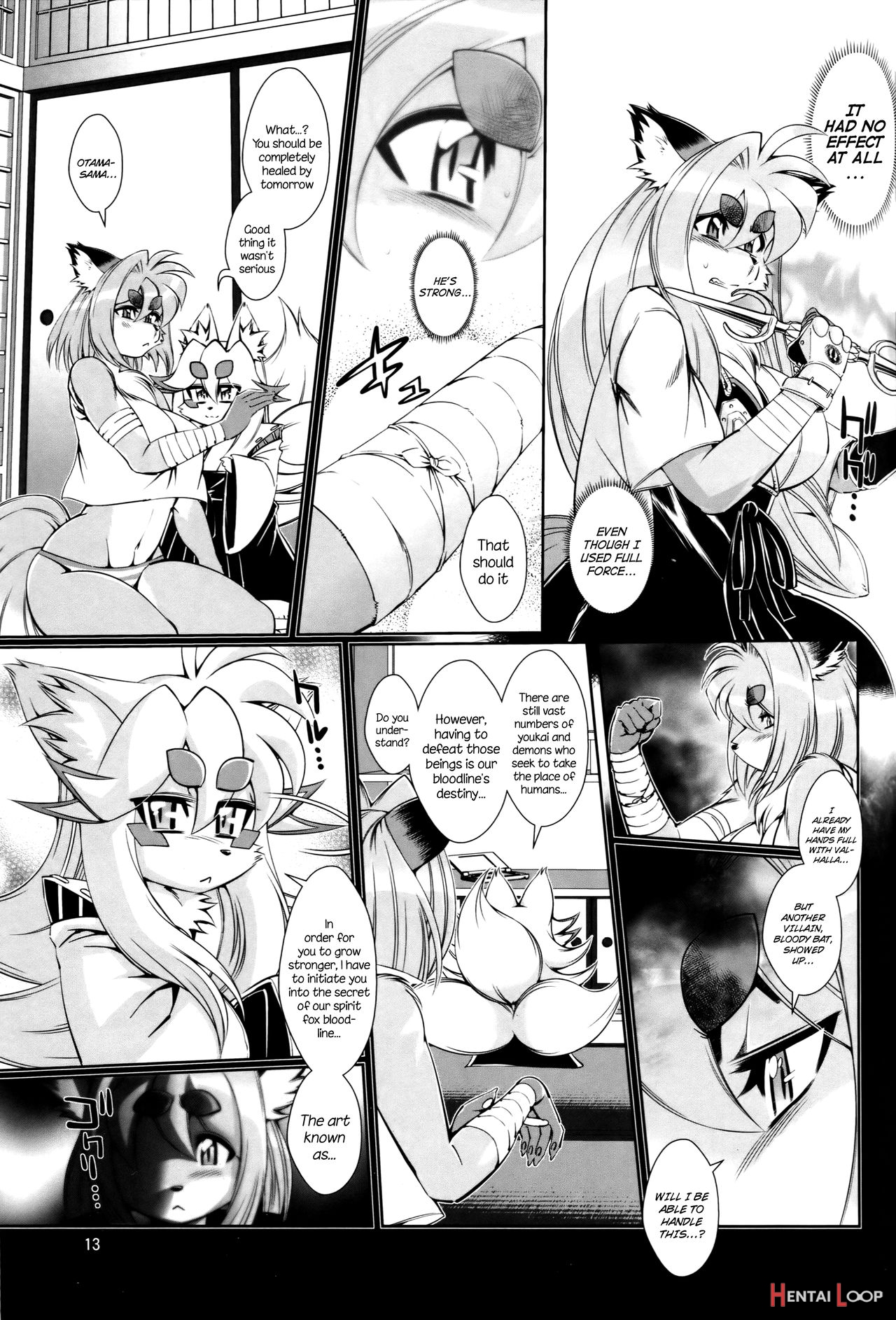 Mahou No Juujin Foxy Rena 7 – Decensored page 13