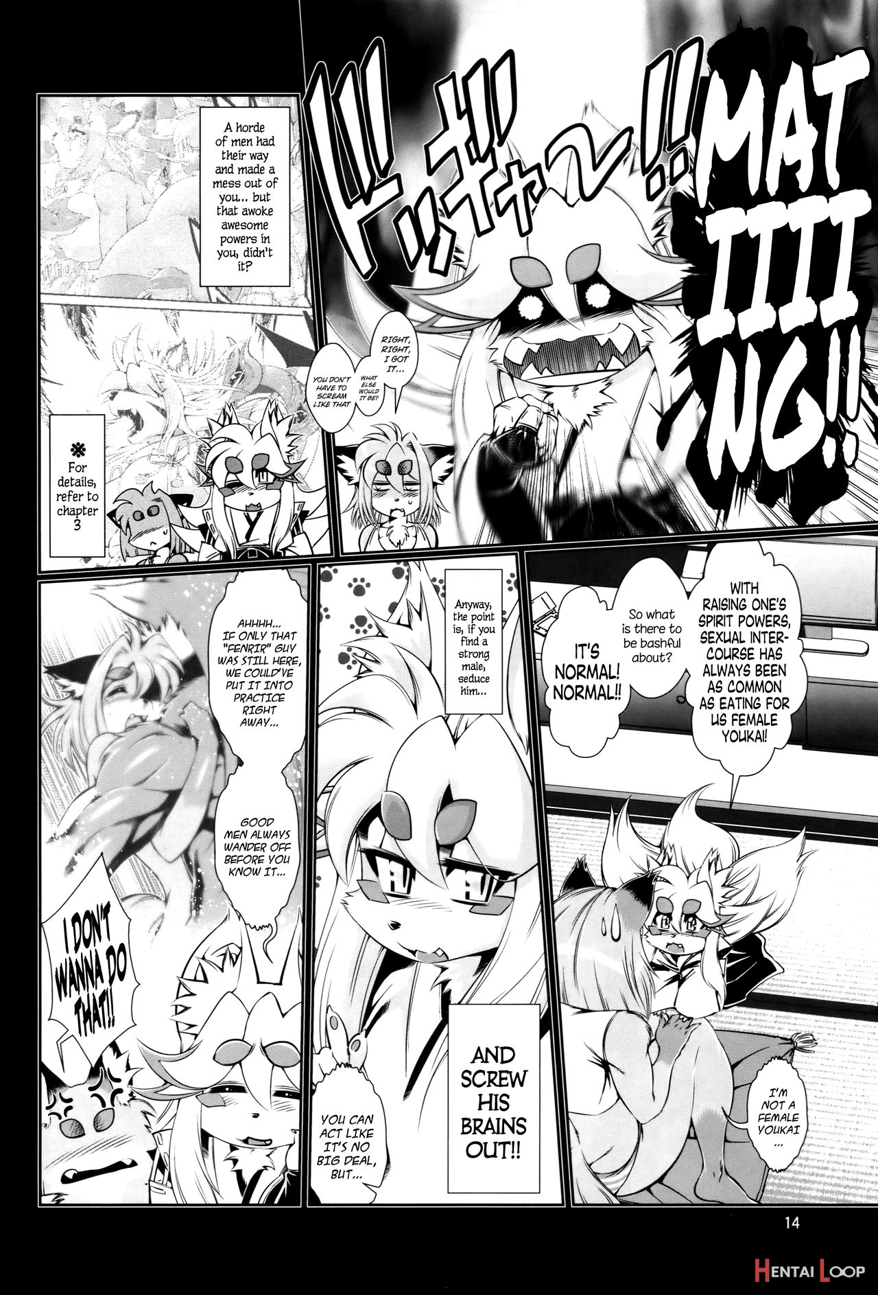 Mahou No Juujin Foxy Rena 7 – Decensored page 14