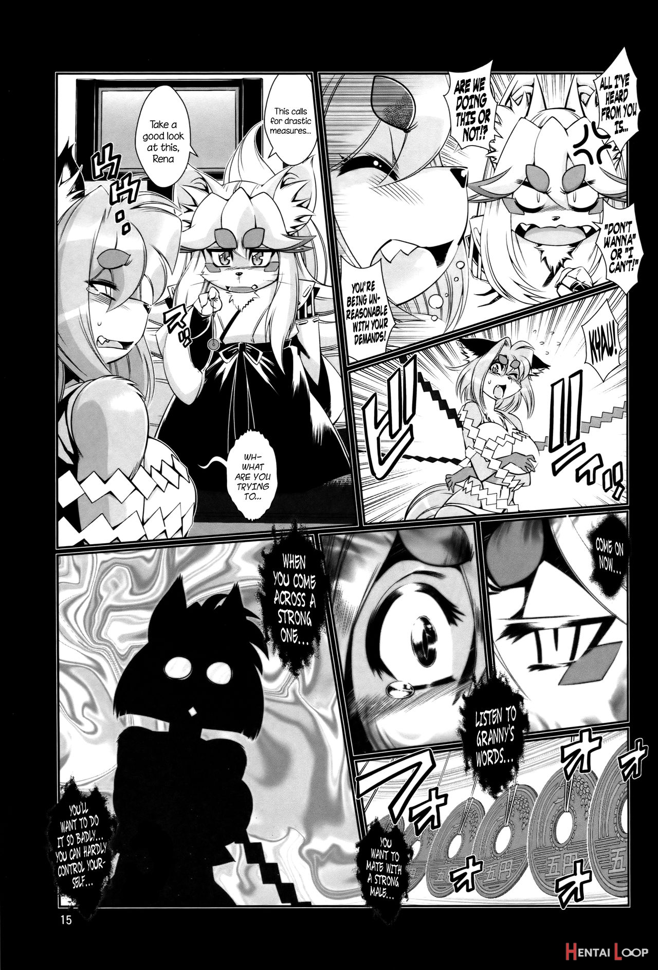 Mahou No Juujin Foxy Rena 7 – Decensored page 15