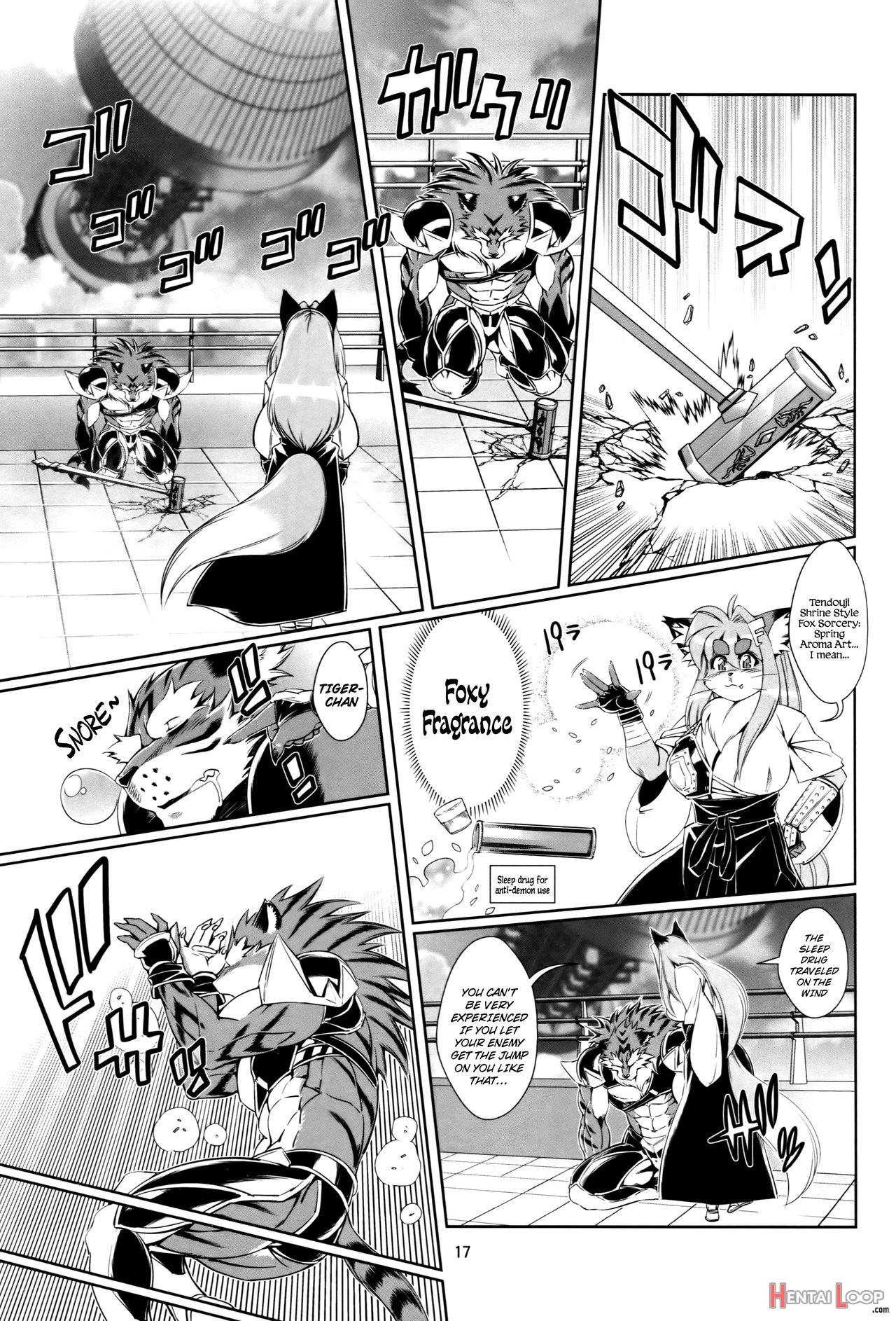 Mahou No Juujin Foxy Rena 7 – Decensored page 17