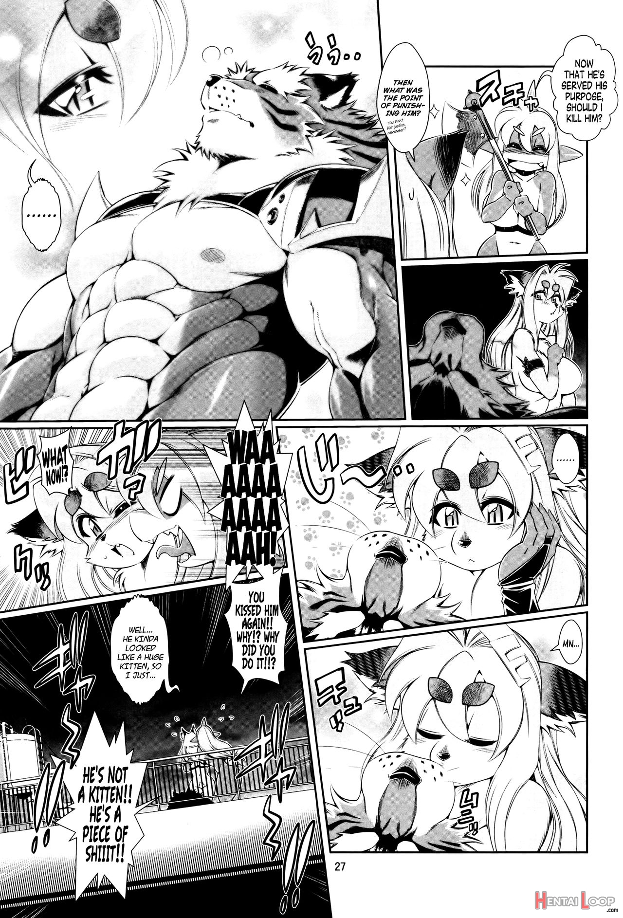 Mahou No Juujin Foxy Rena 7 – Decensored page 27