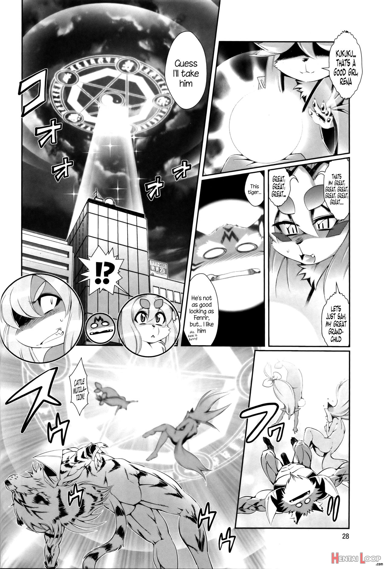 Mahou No Juujin Foxy Rena 7 – Decensored page 28