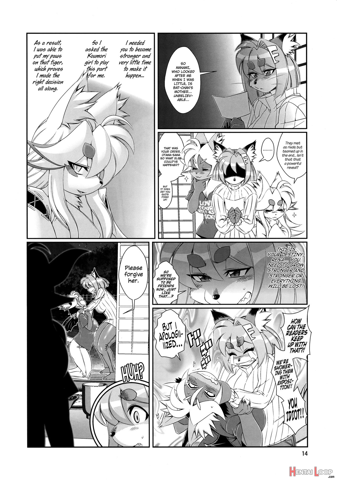 Mahou No Juujin Foxy Rena 9 – Decensored page 14