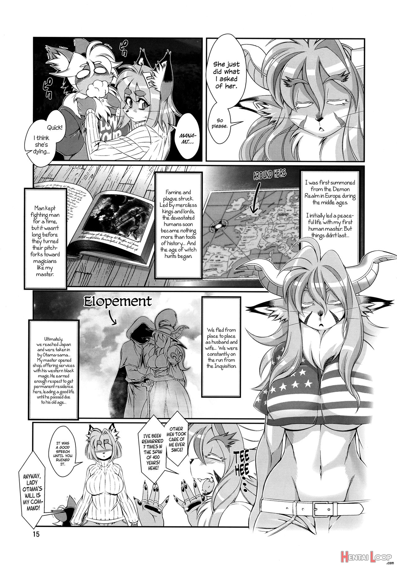 Mahou No Juujin Foxy Rena 9 – Decensored page 15