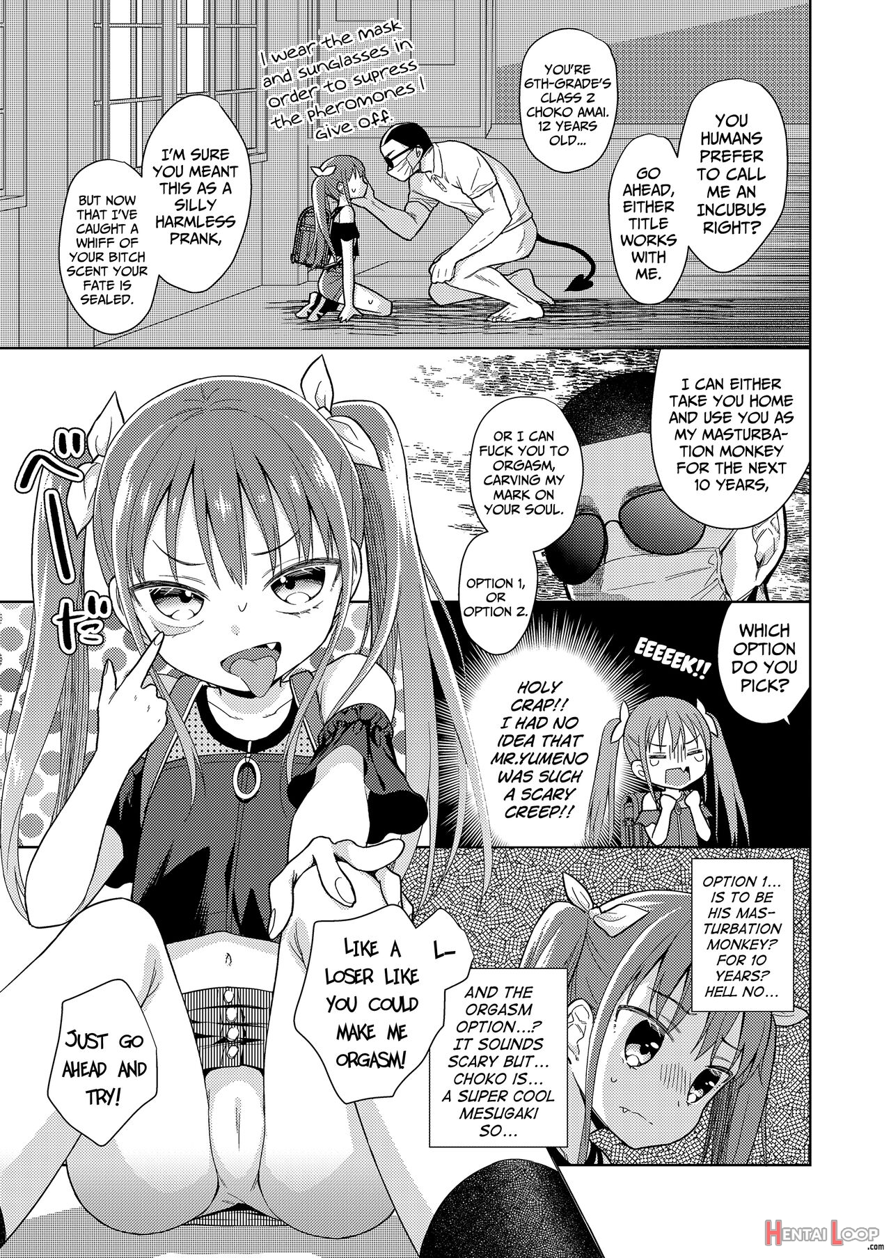 Mesugaki Vs Succubus Oji-san page 3