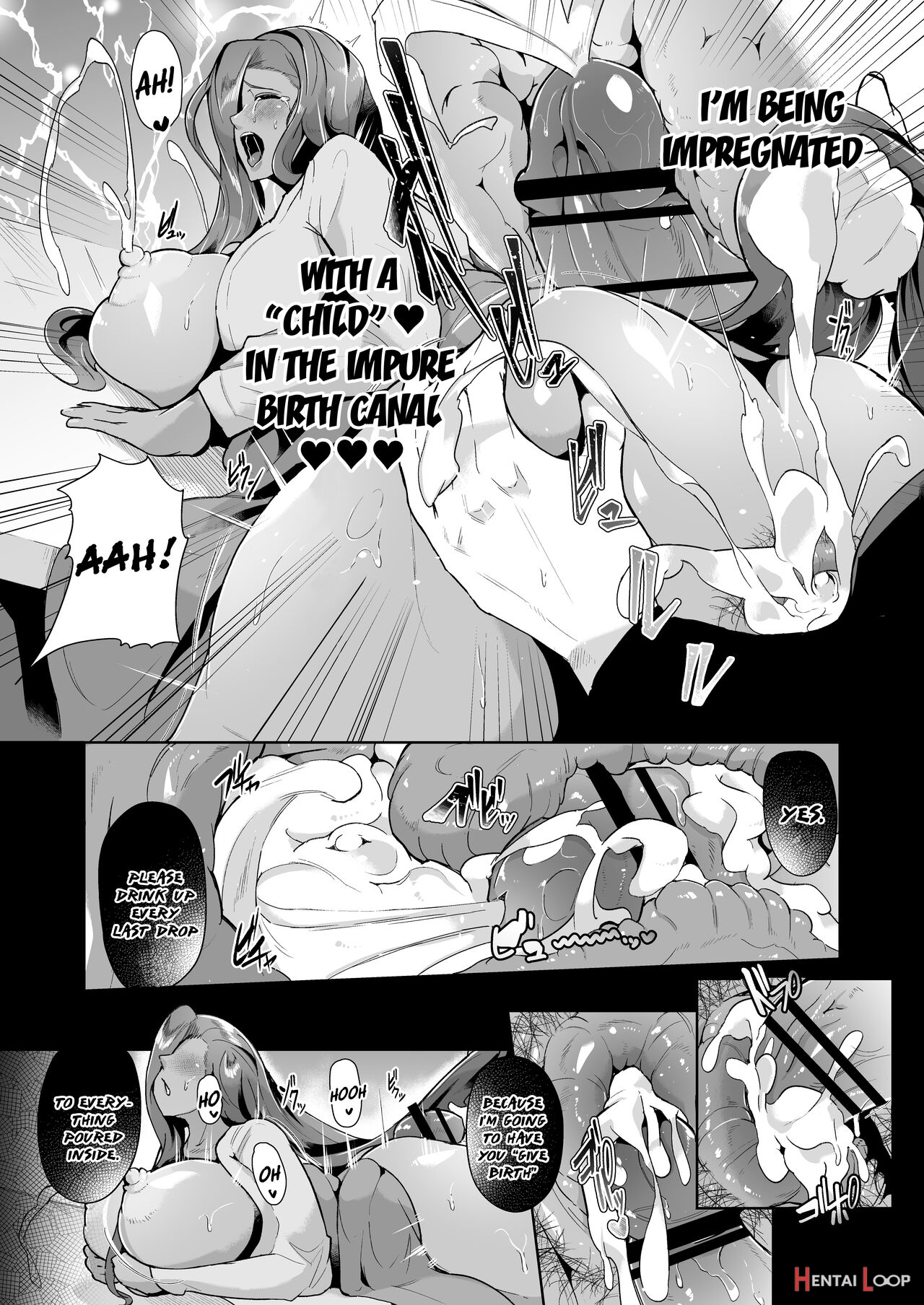 Mucchiri Dekachichi Dark Elf No Oba-san To Icha Love Fudeoroshi Seikatsu – Hairy Version page 16