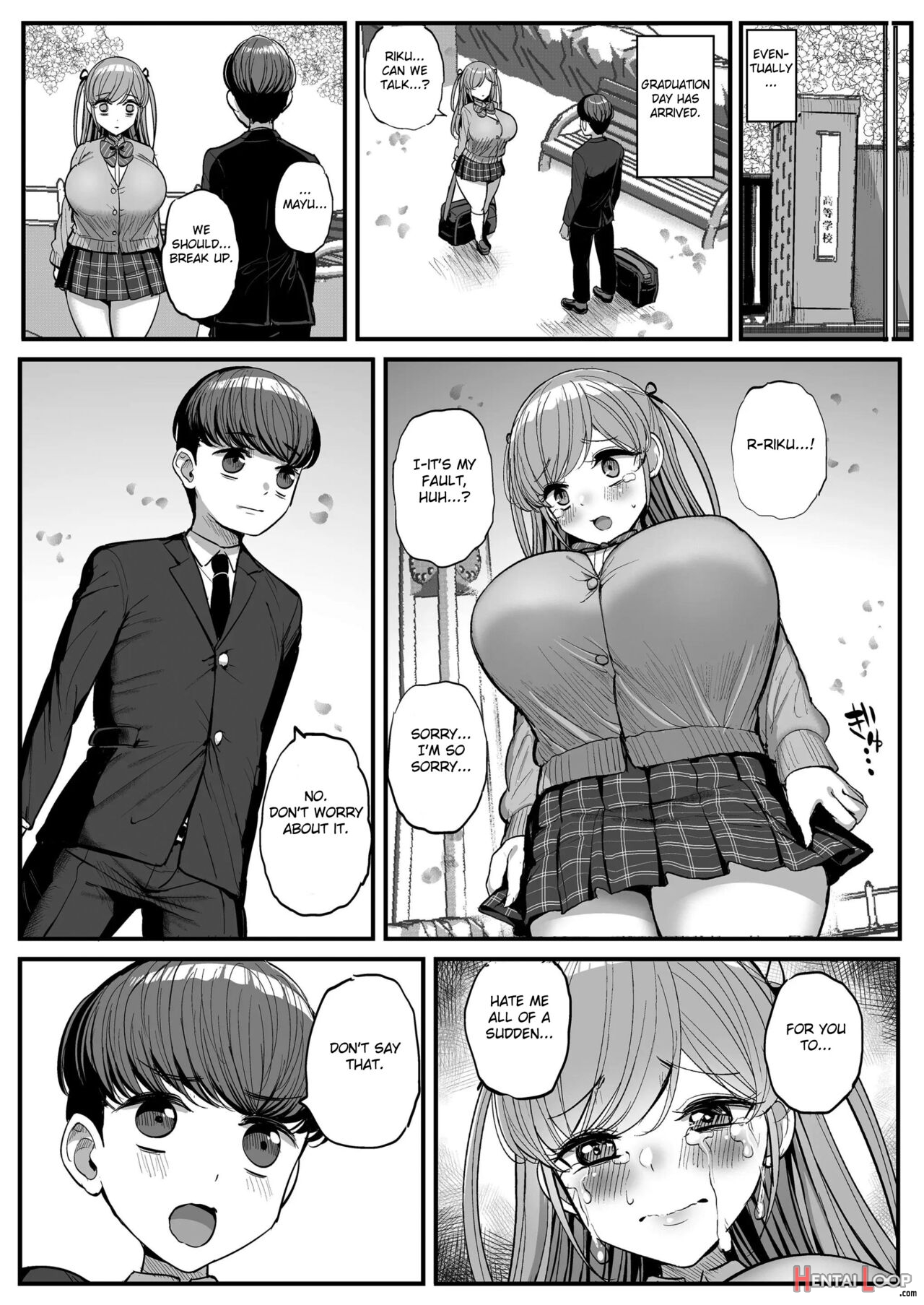 My Petite Girlfriend Is My Dad's Sex Slave ~ Graduation~ page 46