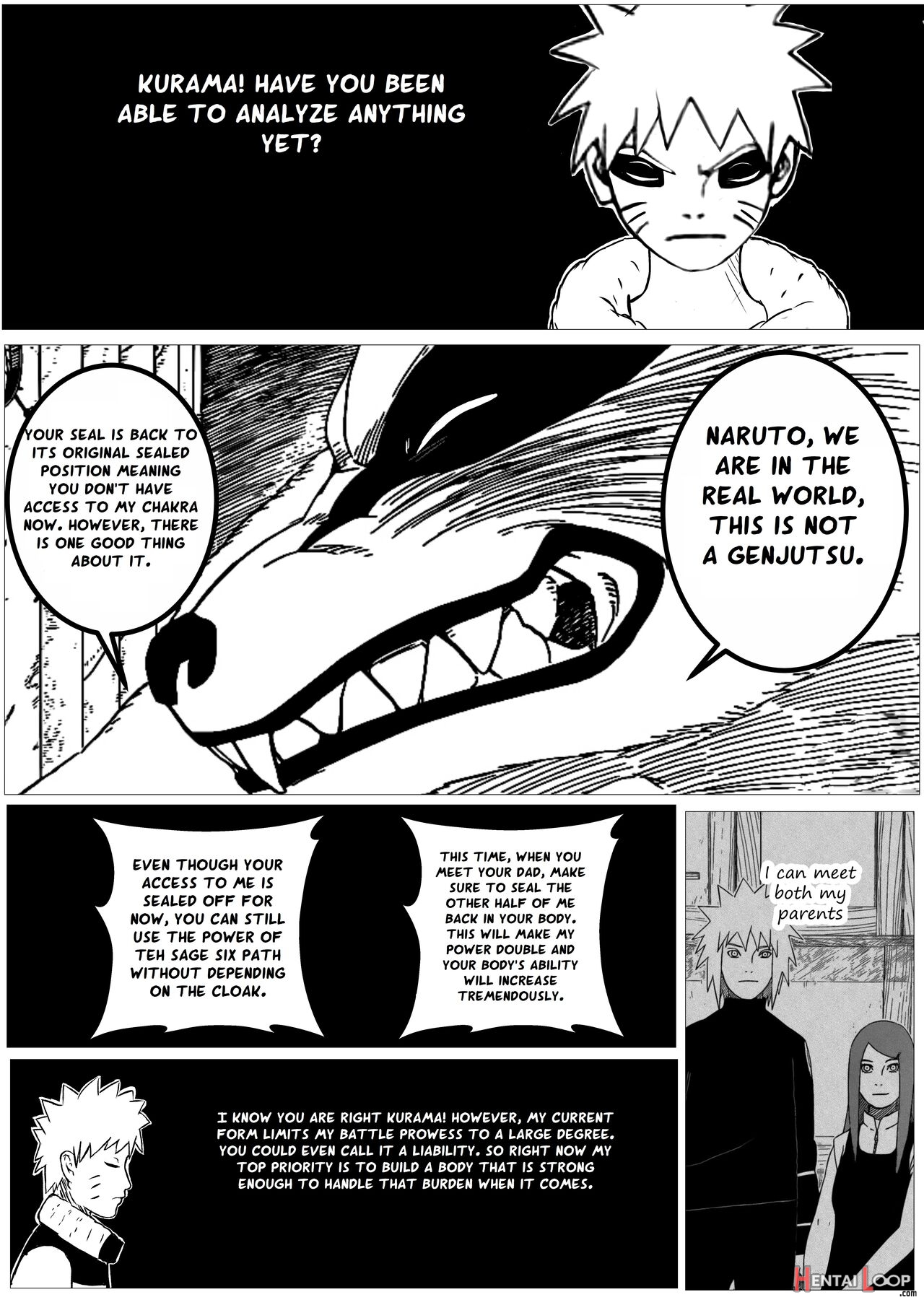Naruto : The Seventh Hokage Reborn ! Chapter 02 page 5