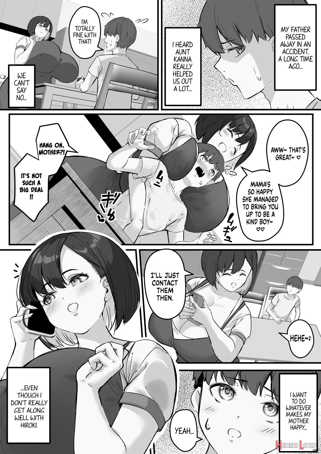 Netorare Kaa-san - Kaa-san Ga Aitsu No Nikubenki Ni Natta Hi 1 page 4