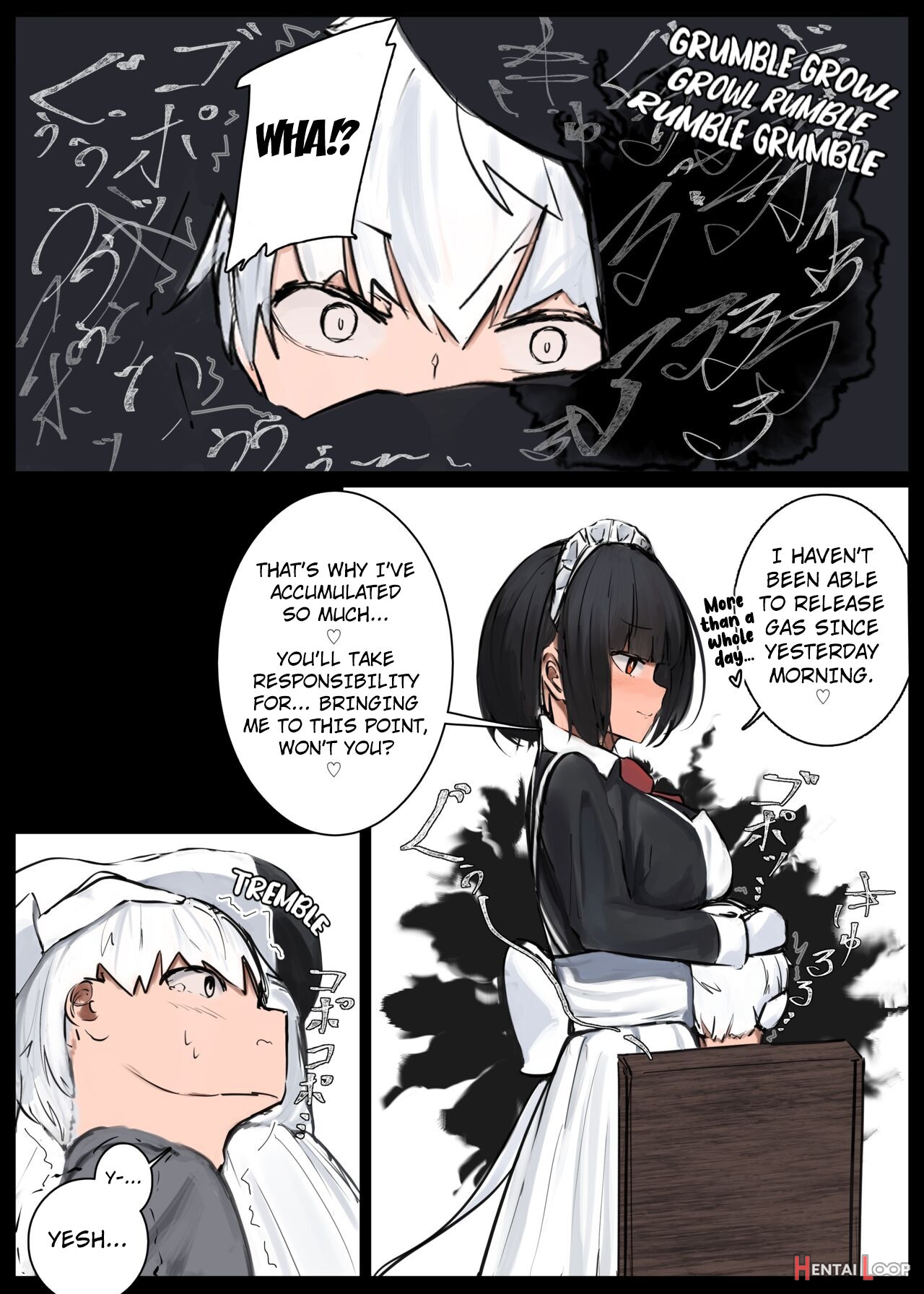 Onara Manga - Maid To Bocchama page 13