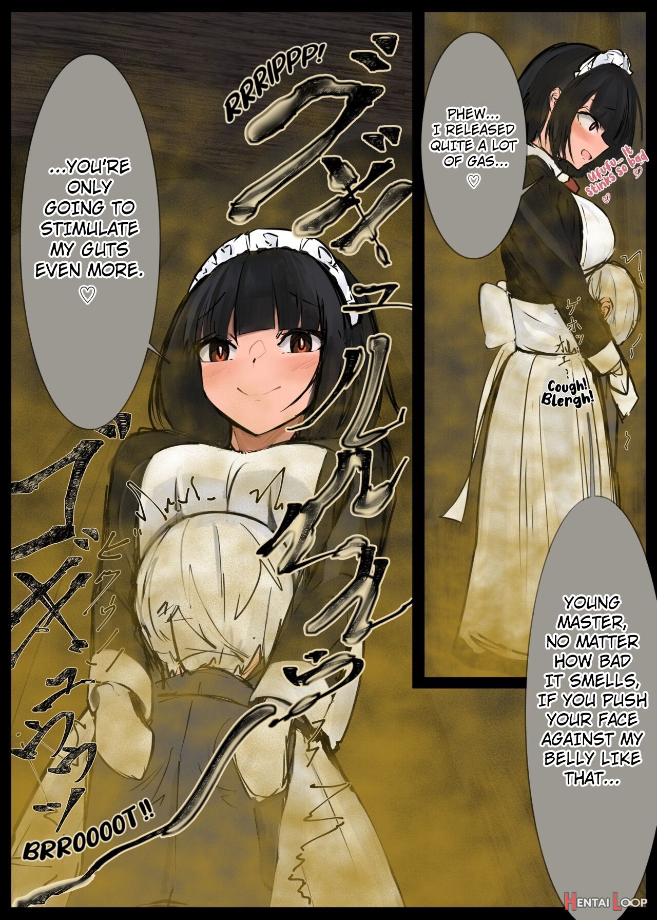 Onara Manga - Maid To Bocchama page 16