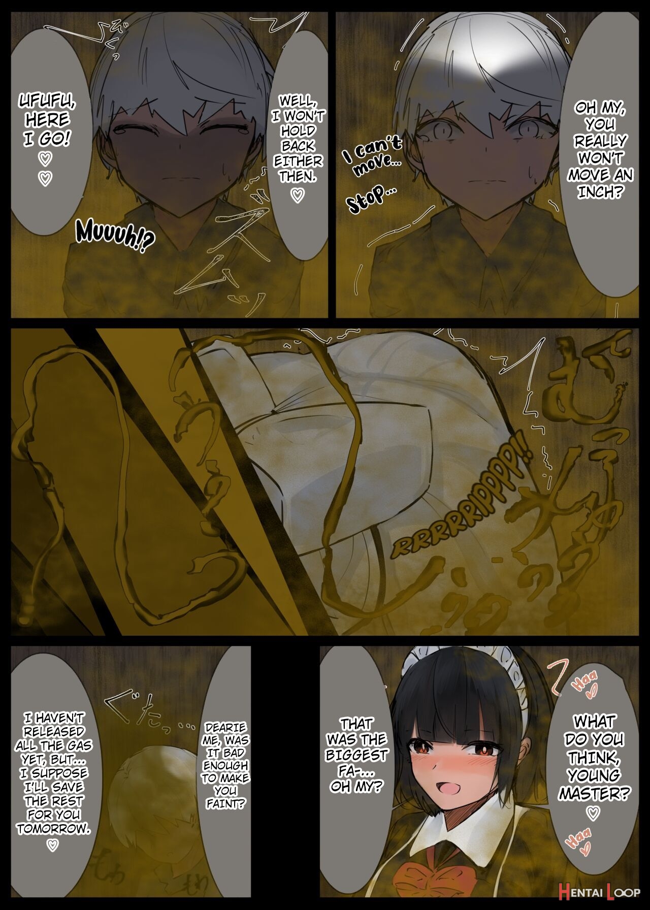 Onara Manga - Maid To Bocchama page 18