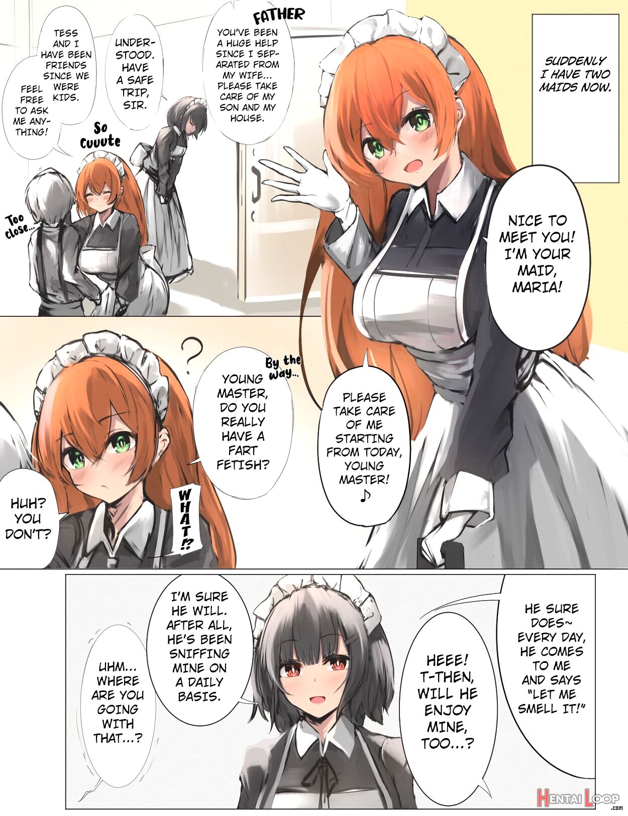 Onara Manga - Maid To Bocchama page 19