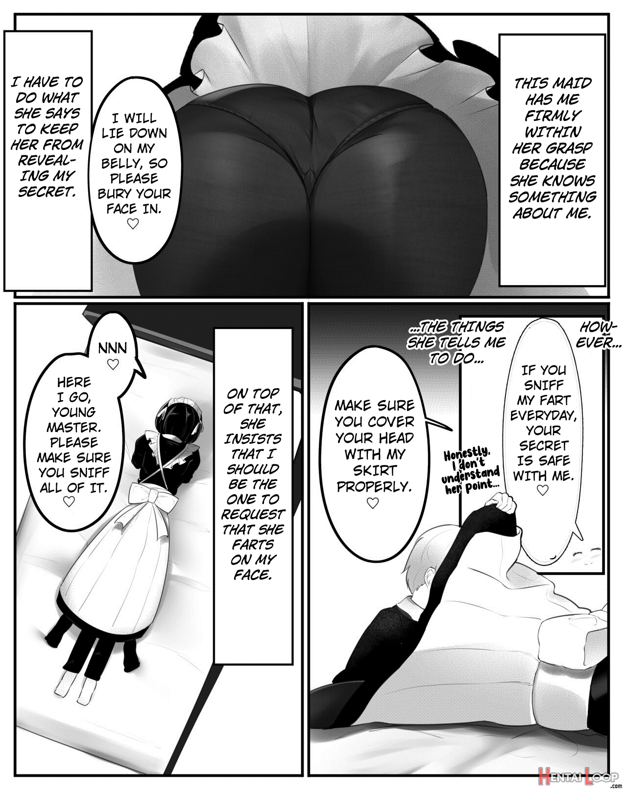 Onara Manga - Maid To Bocchama page 2