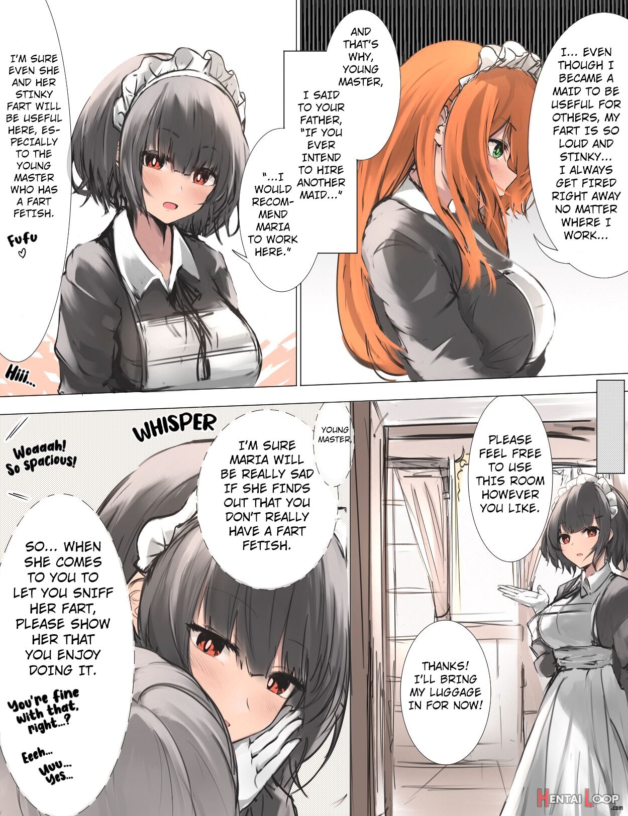 Onara Manga - Maid To Bocchama page 20