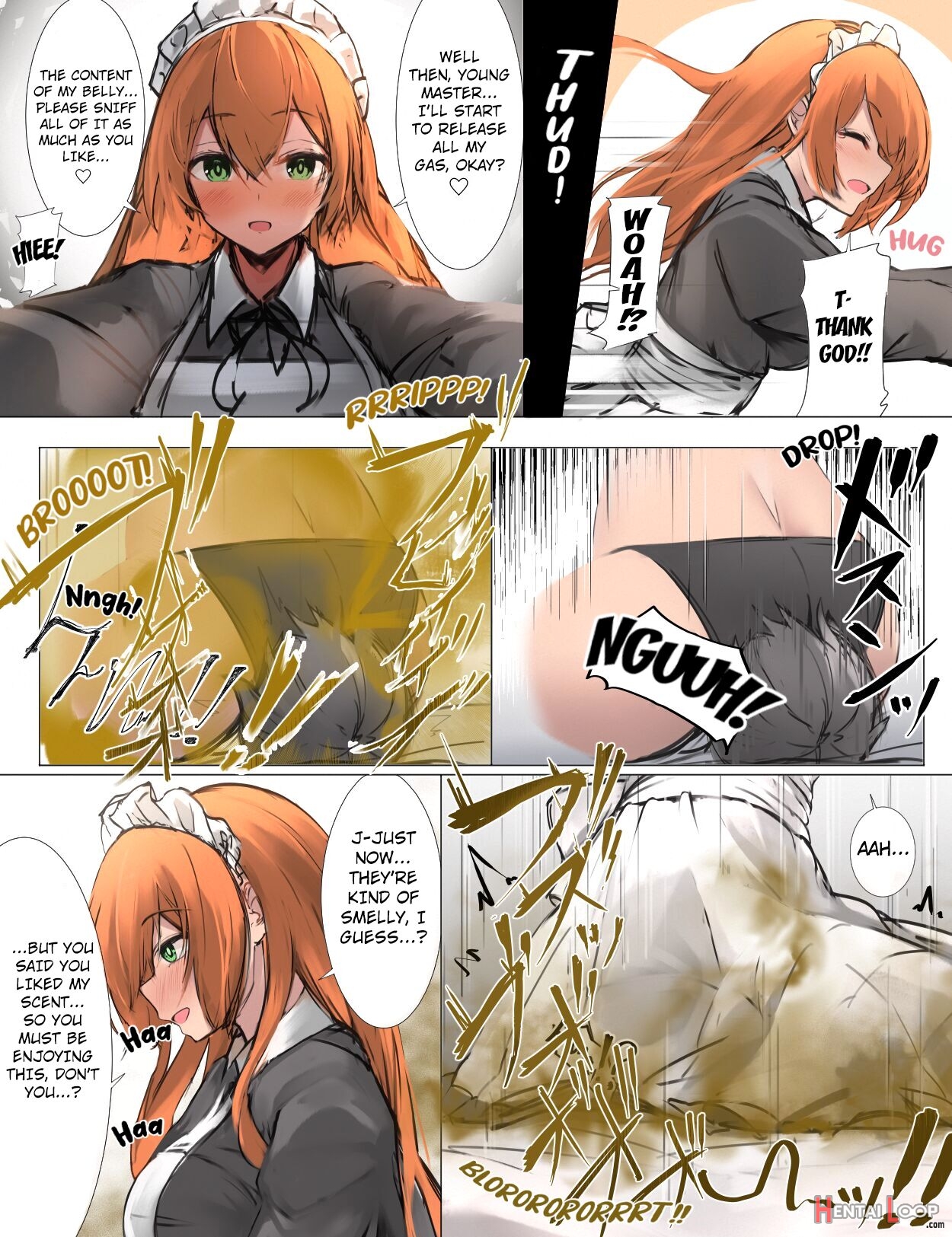 Onara Manga - Maid To Bocchama page 23