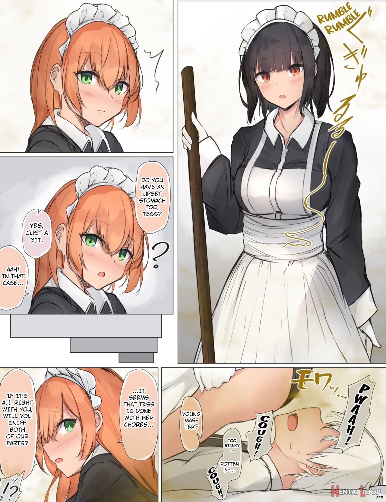 Onara Manga - Maid To Bocchama page 26