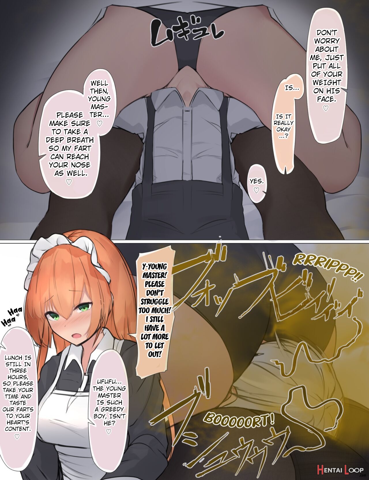 Onara Manga - Maid To Bocchama page 28