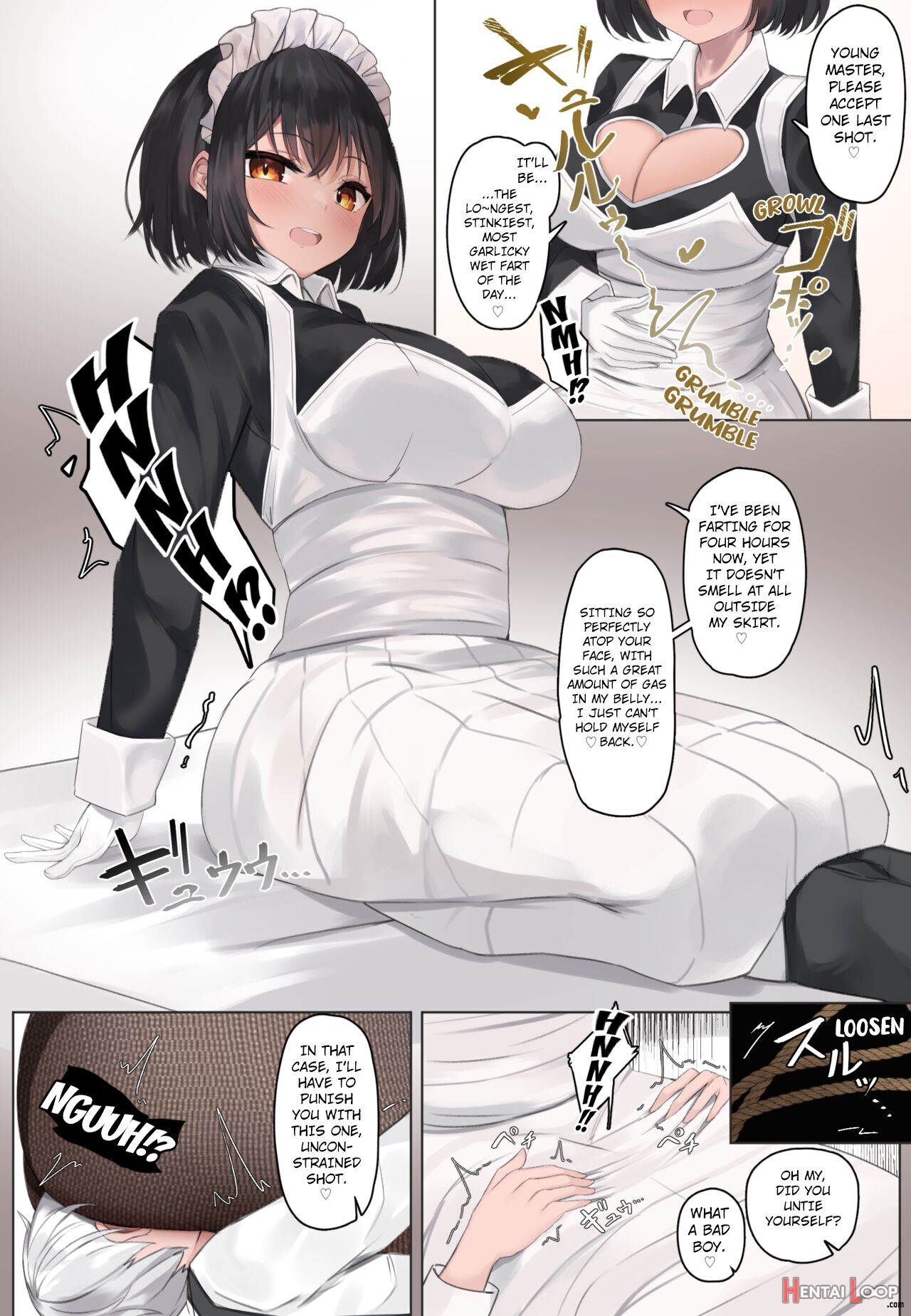 Onara Manga - Maid To Bocchama page 36