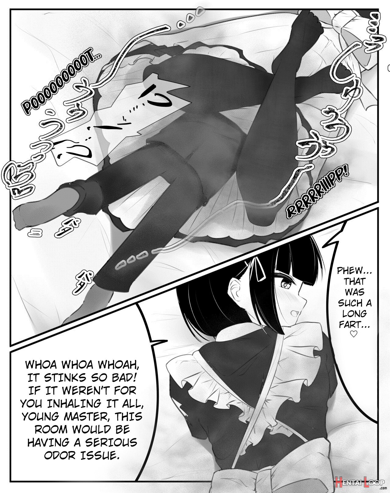 Onara Manga - Maid To Bocchama page 4